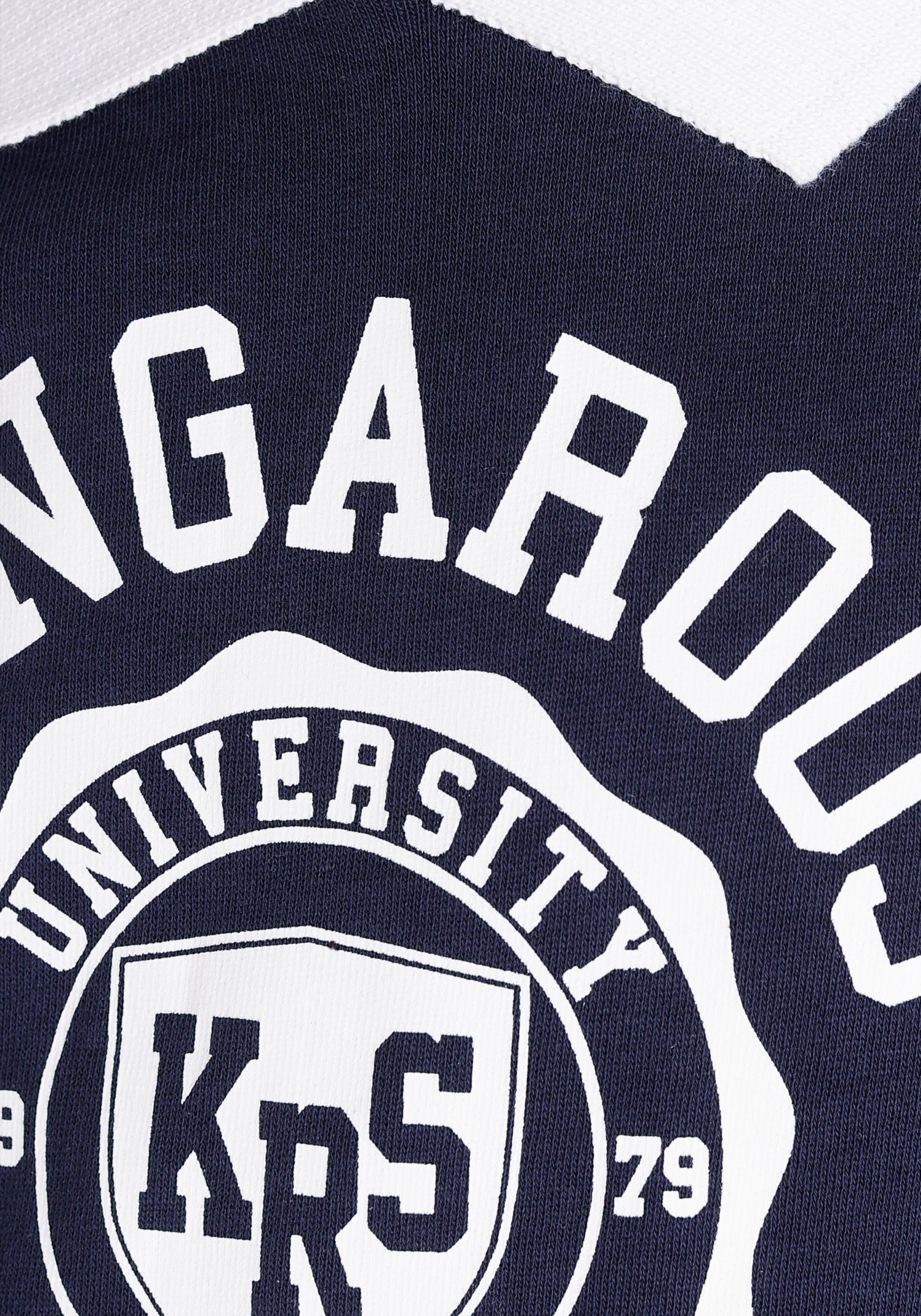 Universität in York New Polokragen Form Sweatshirt KangaROOS mit 1979 kurzer