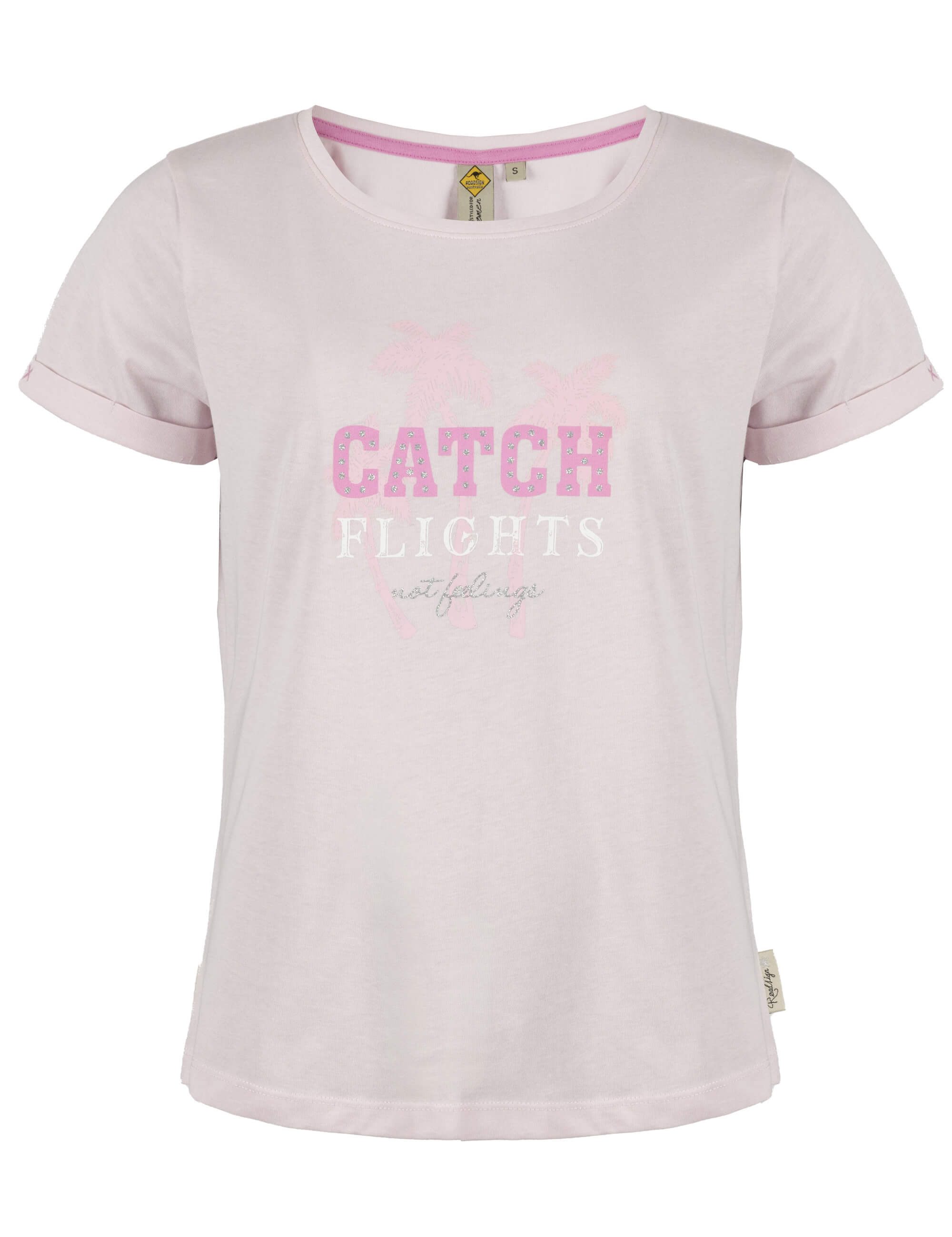 ROADSIGN australia T-Shirt Catch Flights (1, 1-tlg., 1) moderner Print, aus weicher Baumwolle, mit femininem Schnitt