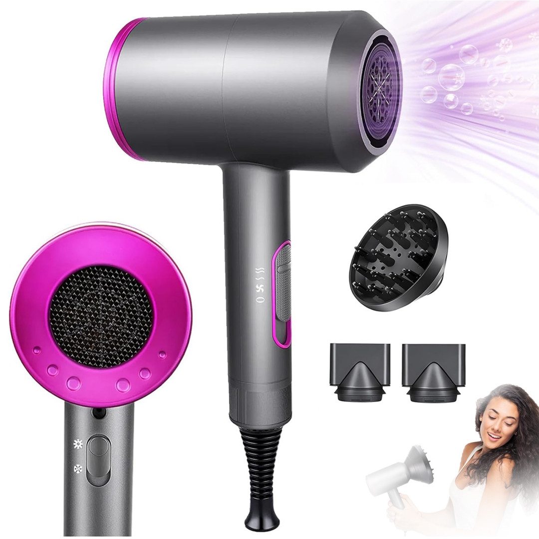 Haartrockner Haarföhn Schnelltrocknen Hair Dryer Ionen Föhne Reiseföhn