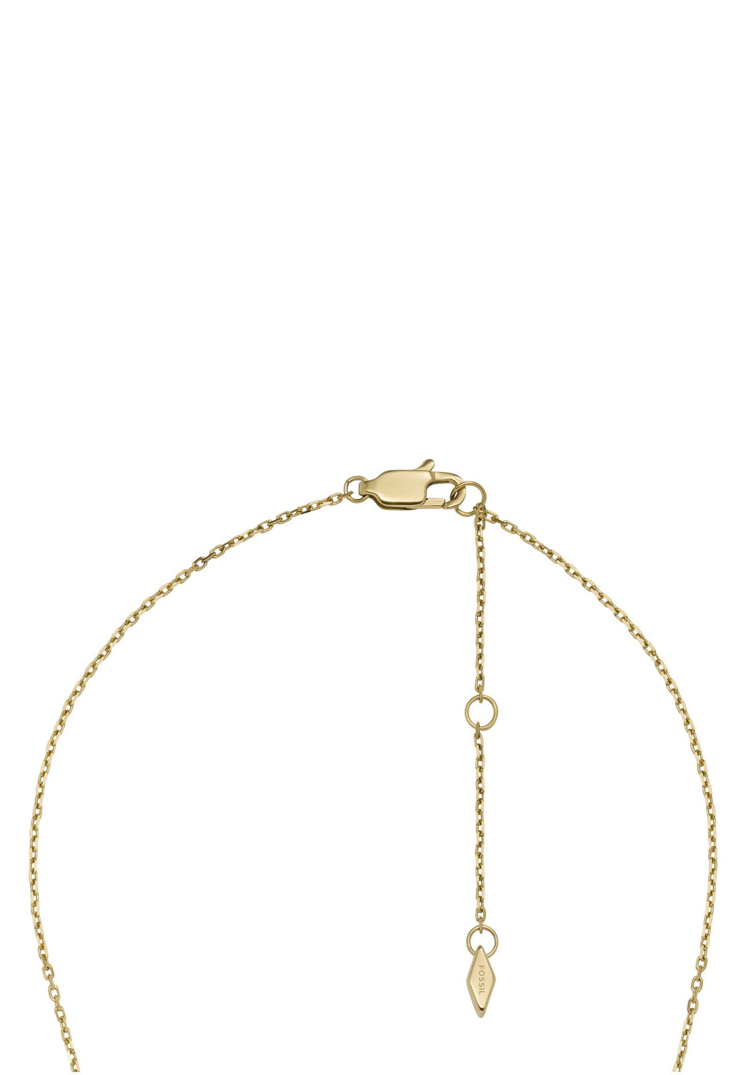 Fossil Kette mit Anhänger Wappen, HERIT...