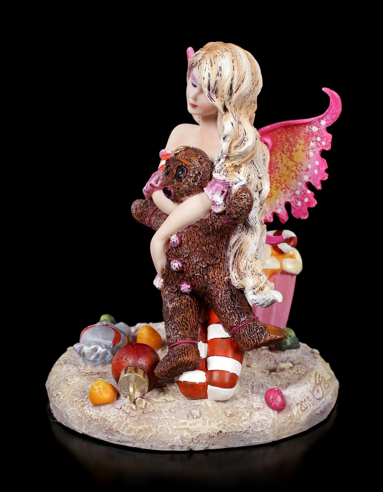 Figuren Shop the Night Figur Elfen Brown Weihnachtsdeko St) - (1 Twas - - Weihnachtsfigur GmbH Amy Fantasy Fee