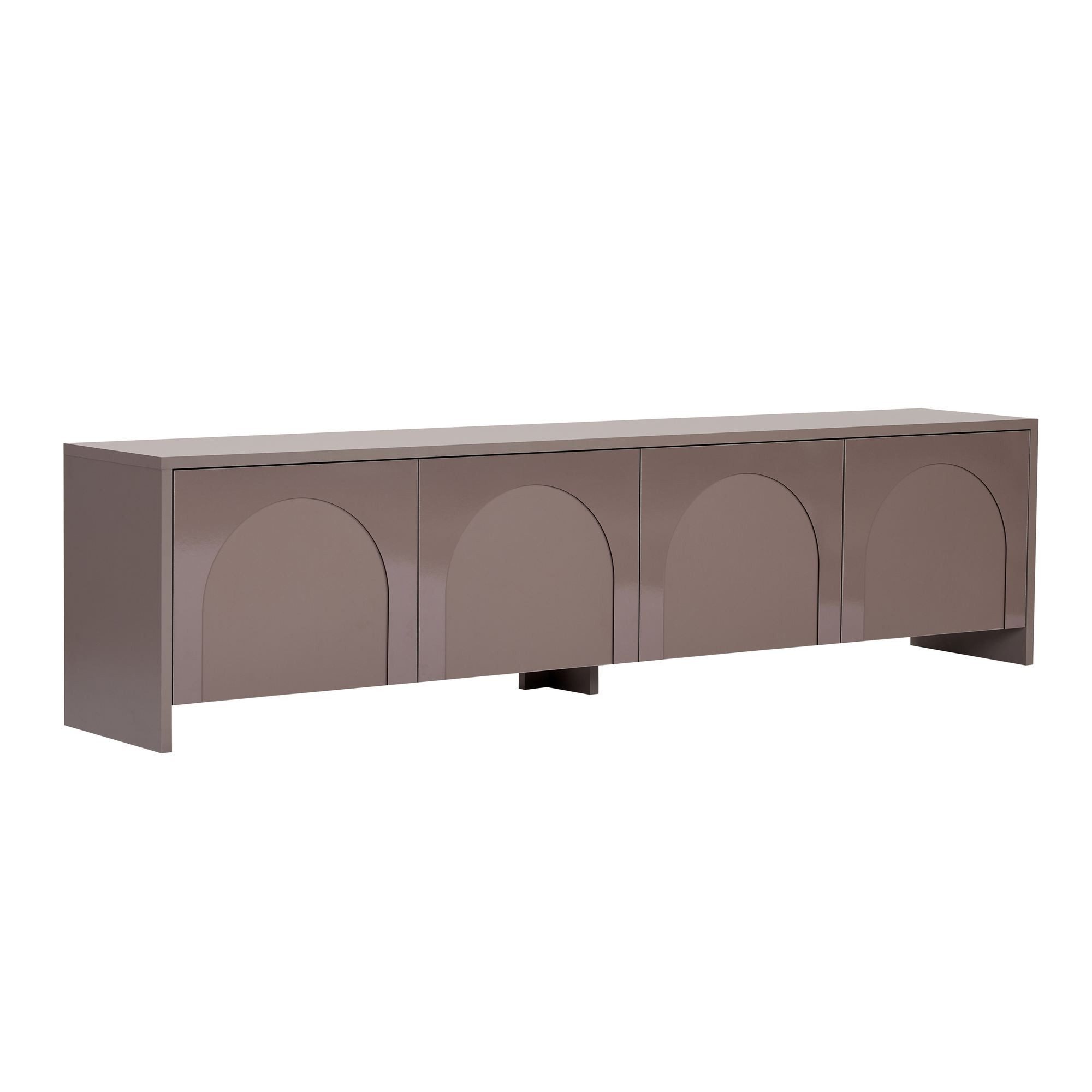 Skye Decor TV-Board Aurelia (1 St., TV-Lowboard mit klarer Linienführung), Breite 180 cm Push-to-open Mechanismus, Griffloses Design