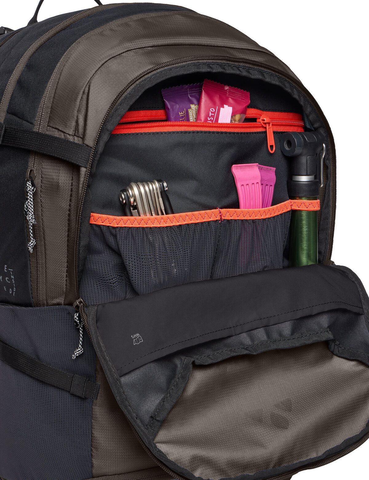 VAUDE Wanderrucksack Bike Alpin 28+5 (Kein Set), Mountainbike Fahrrad Rucksack für Mehrtagestouren und Alpencross