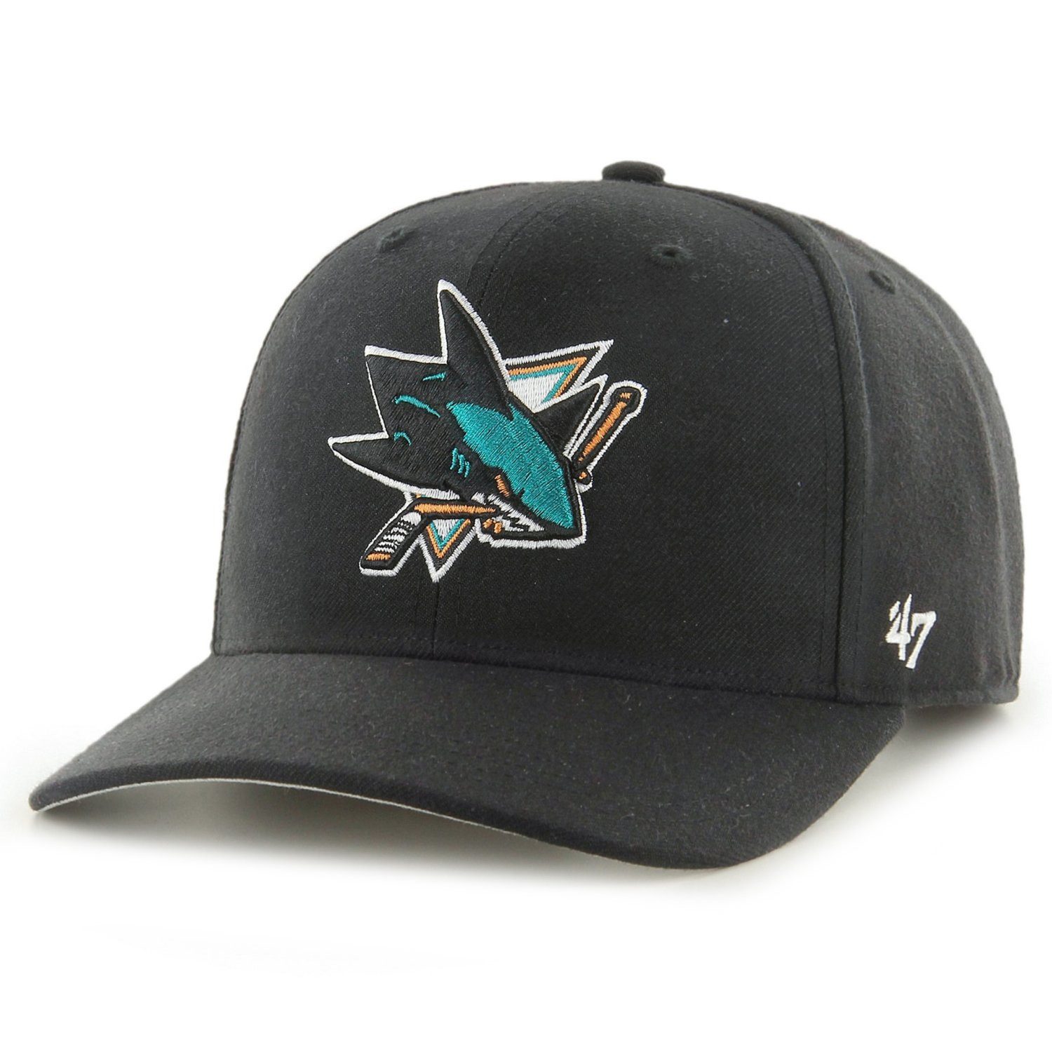 x27;47 Brand Baseball Cap Profile ZONE San Jose Sharks Low