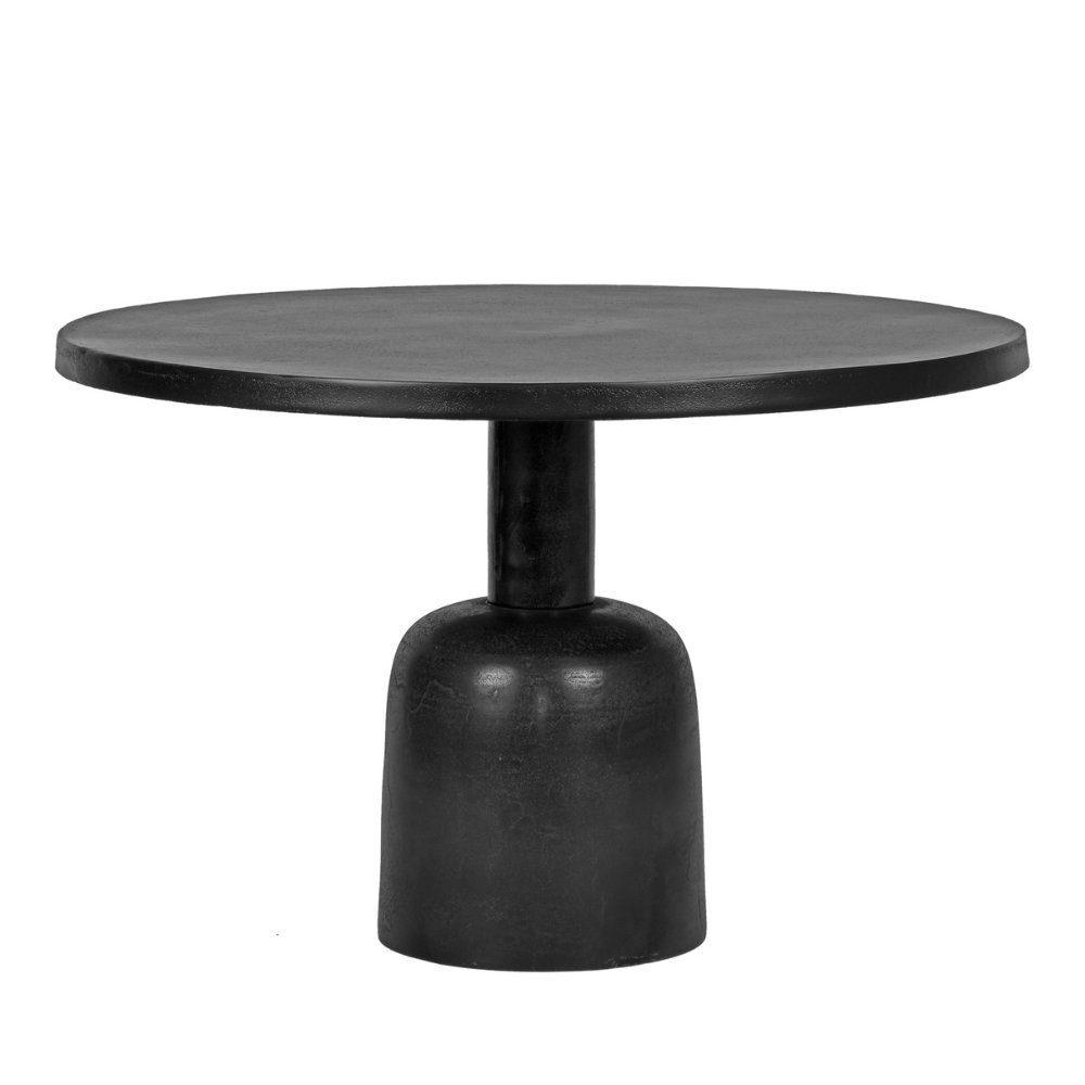 Möbel 450x700mm, Beistelltisch Metall Schwarz Couchtisch in Aoloa aus RINGO-Living