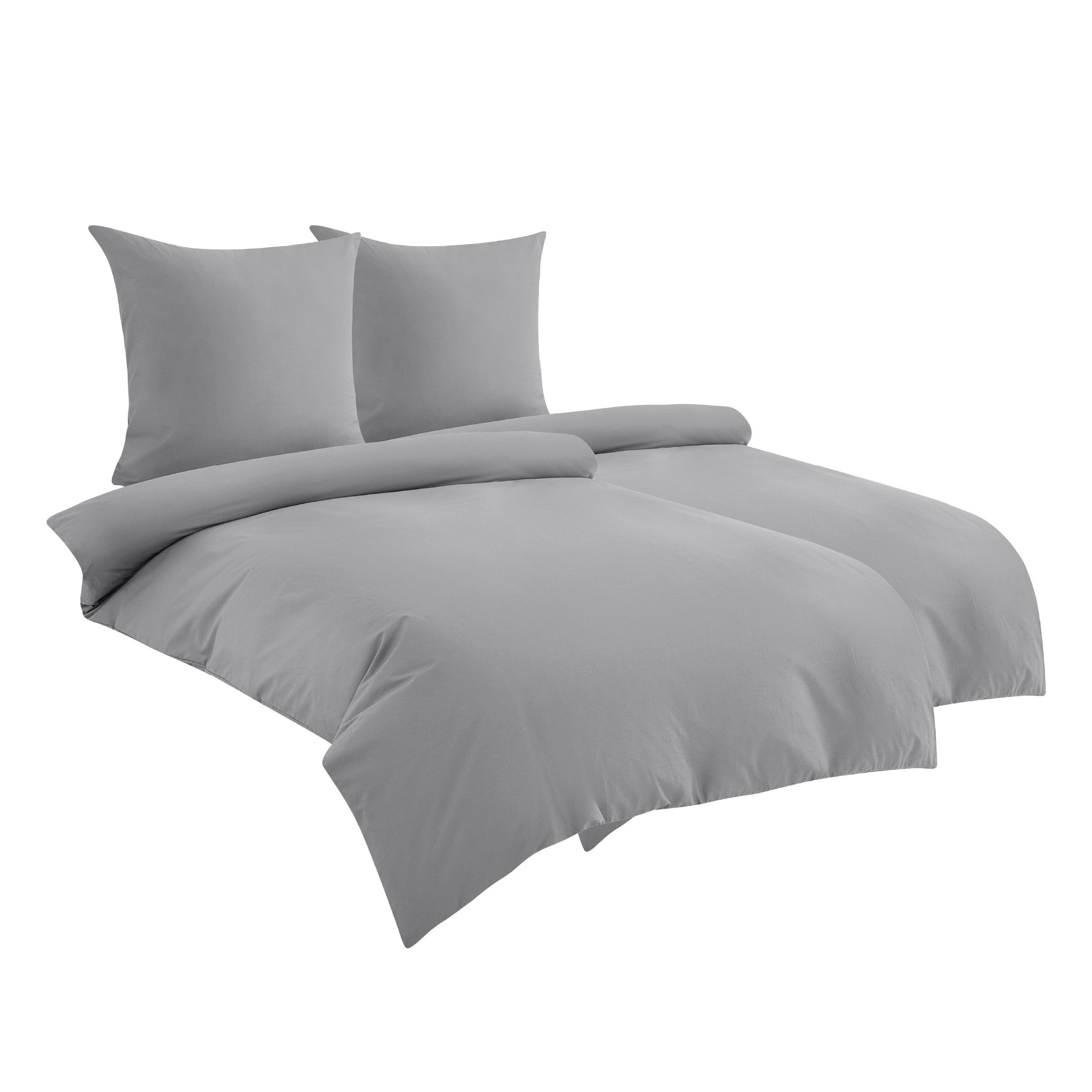 BEDSURE Bettwäsche mit Reißverschluss, 100% Baumwolle, günstig online kaufen