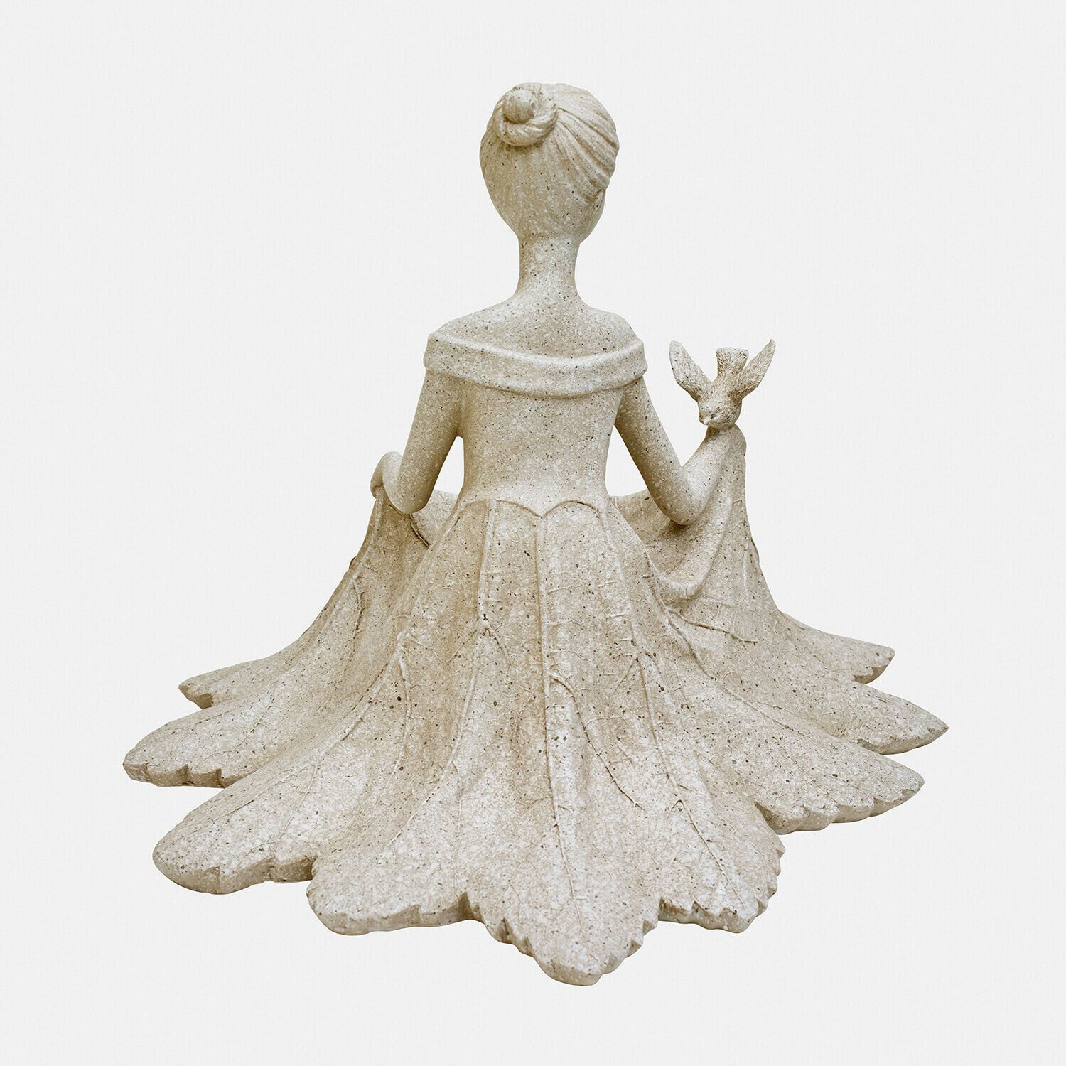 Mirabeau Gartenfigur Deko-Figur Finnedra antikcreme – Bild 2 von 5