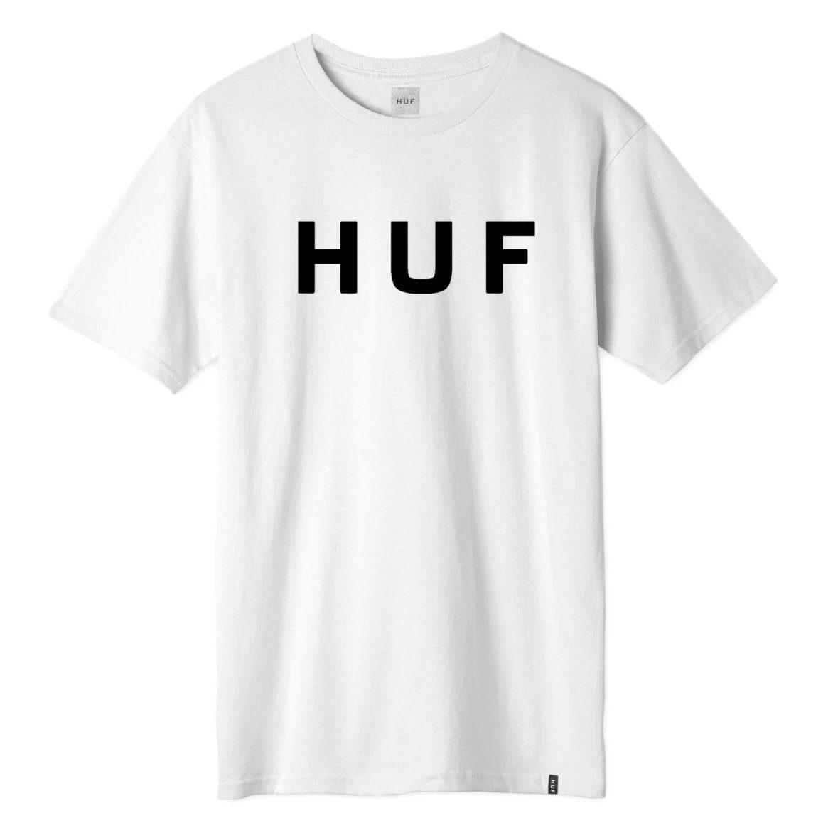 HUF OG T-Shirt white Logo -