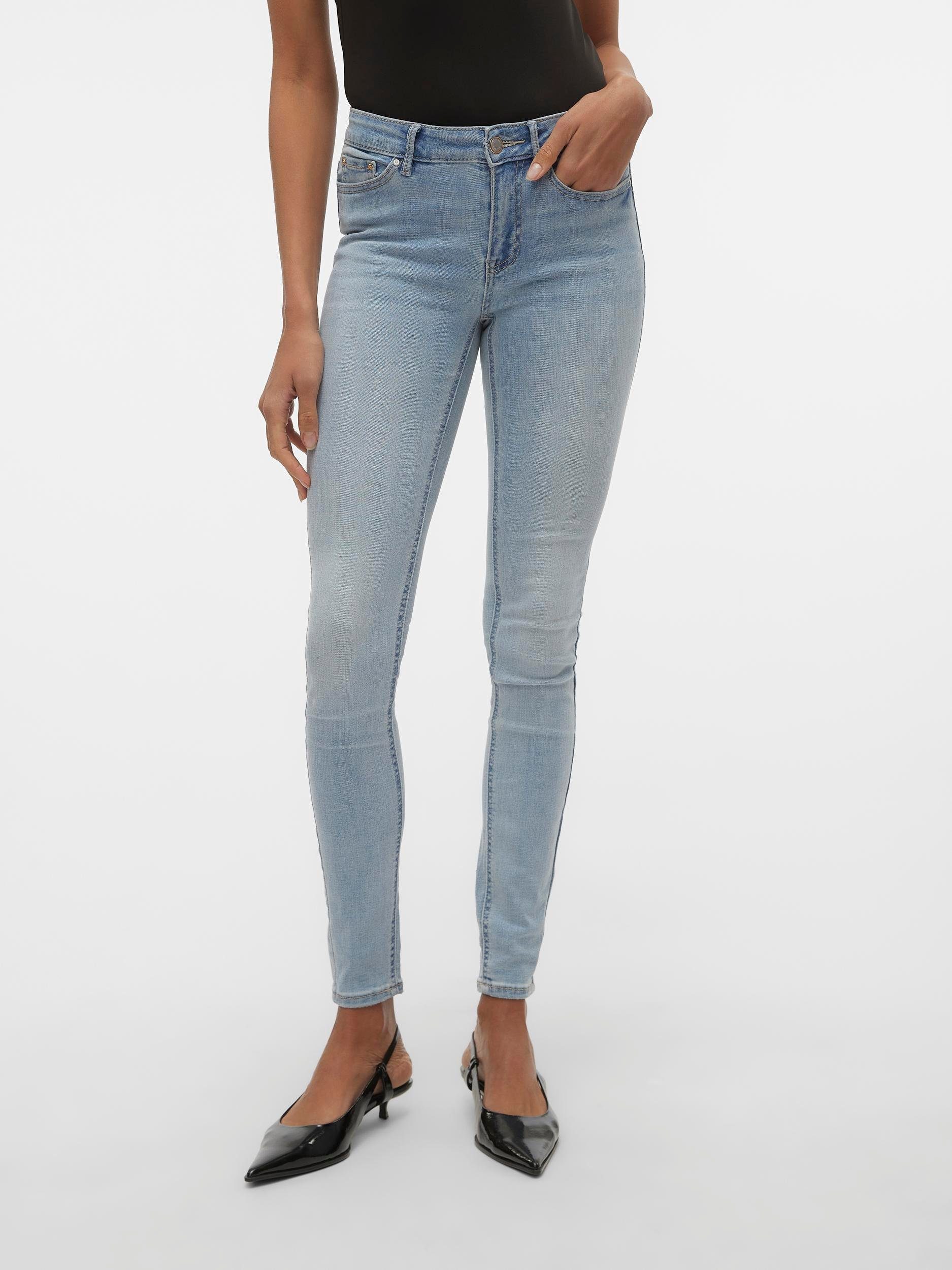 Skinny-fit-Jeans VMFLASH MR SKINNY JEANS LI3102 GA NOOS