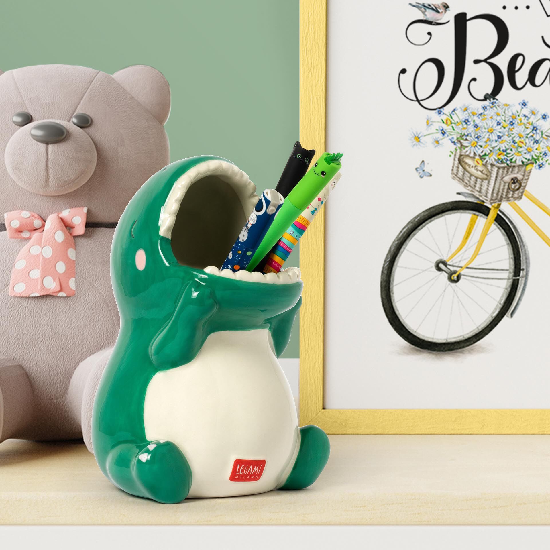 Legami Organizer LEGAMI Keramik Stiftehalter Desk Friends DINO