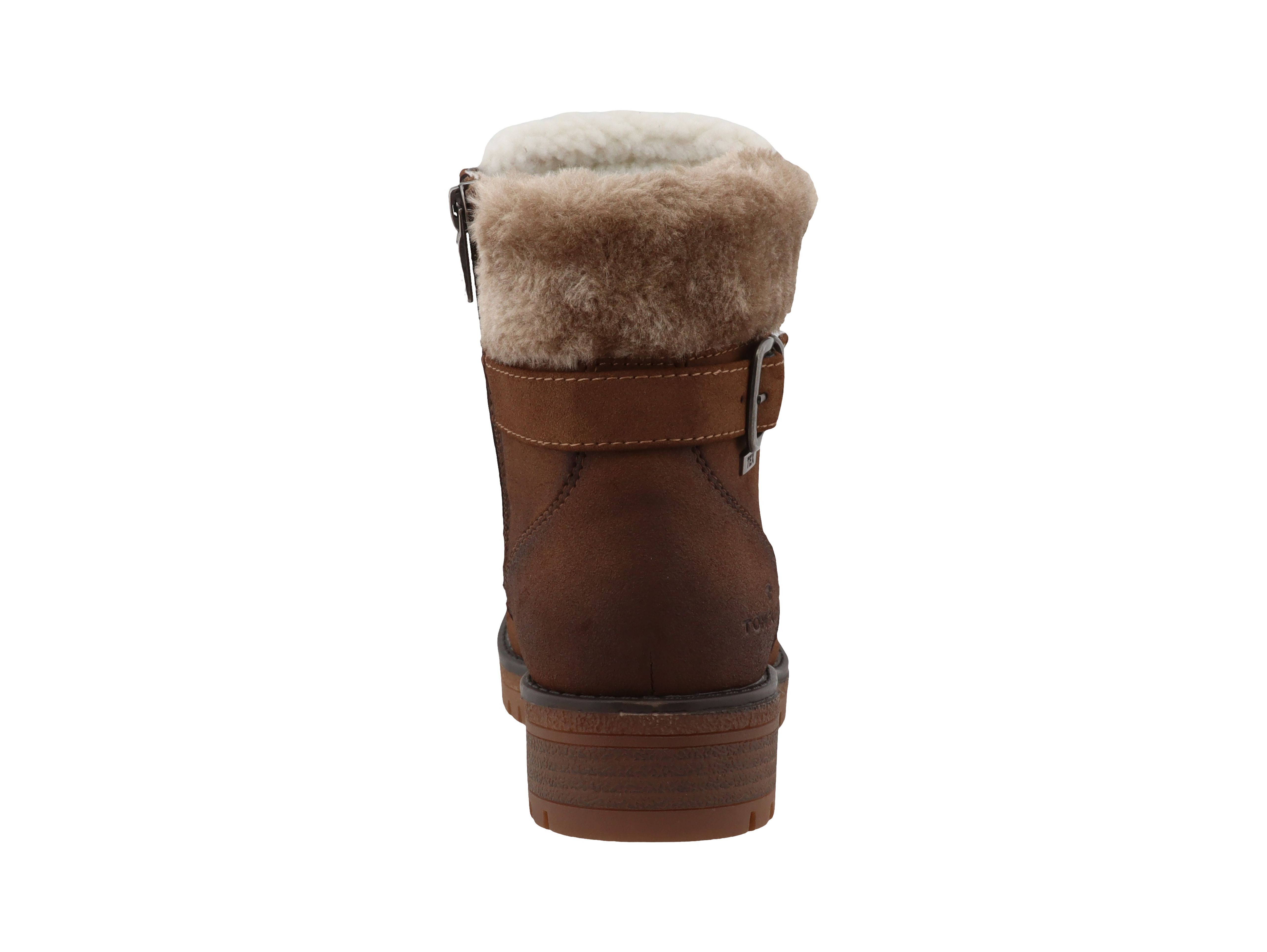 TOM TAILOR Winterboots Workerboots, Hiking Boot mit Blockabsatz