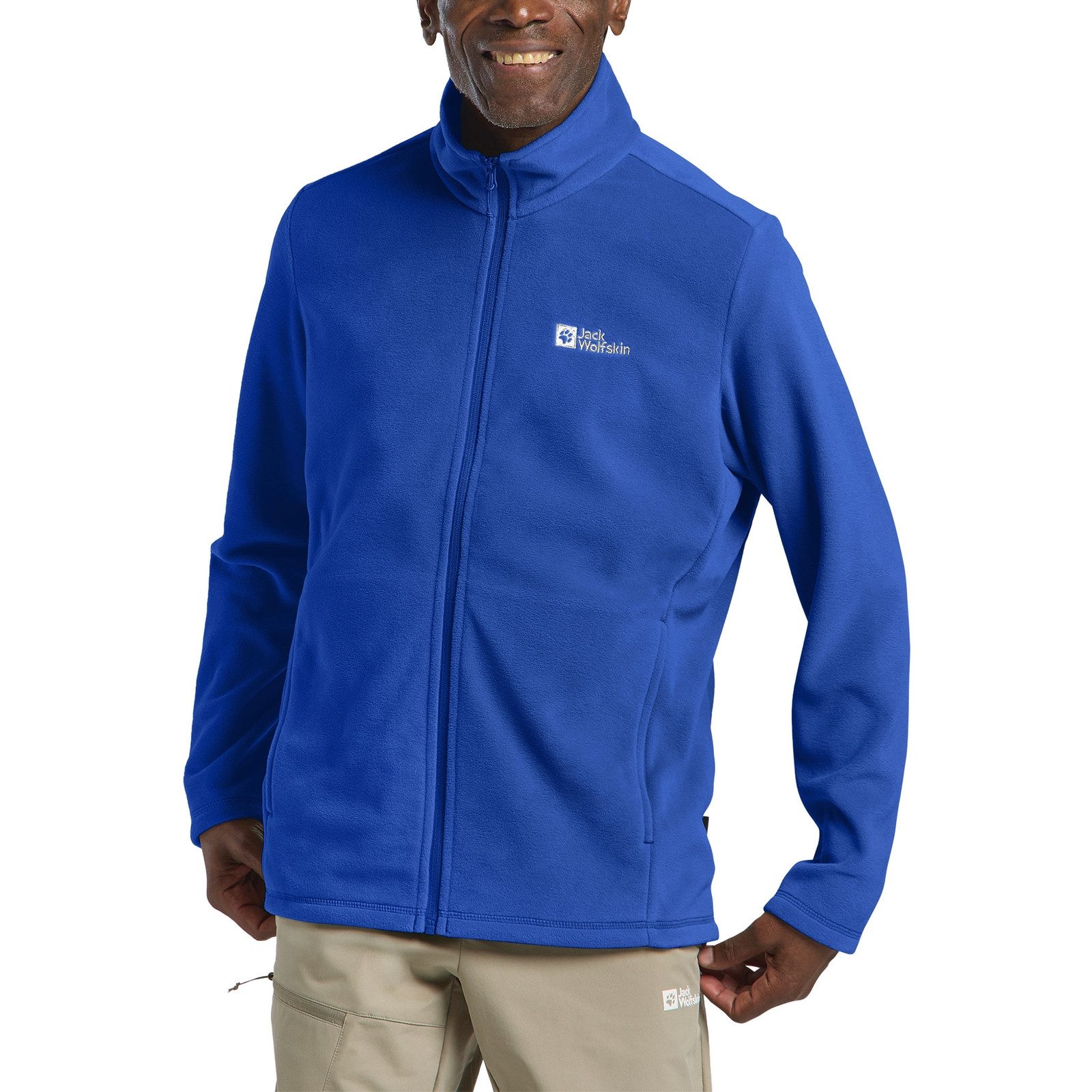 Jack Wolfskin Fleecejacke Taunus FZ M mit Innentaschen günstig online kaufen