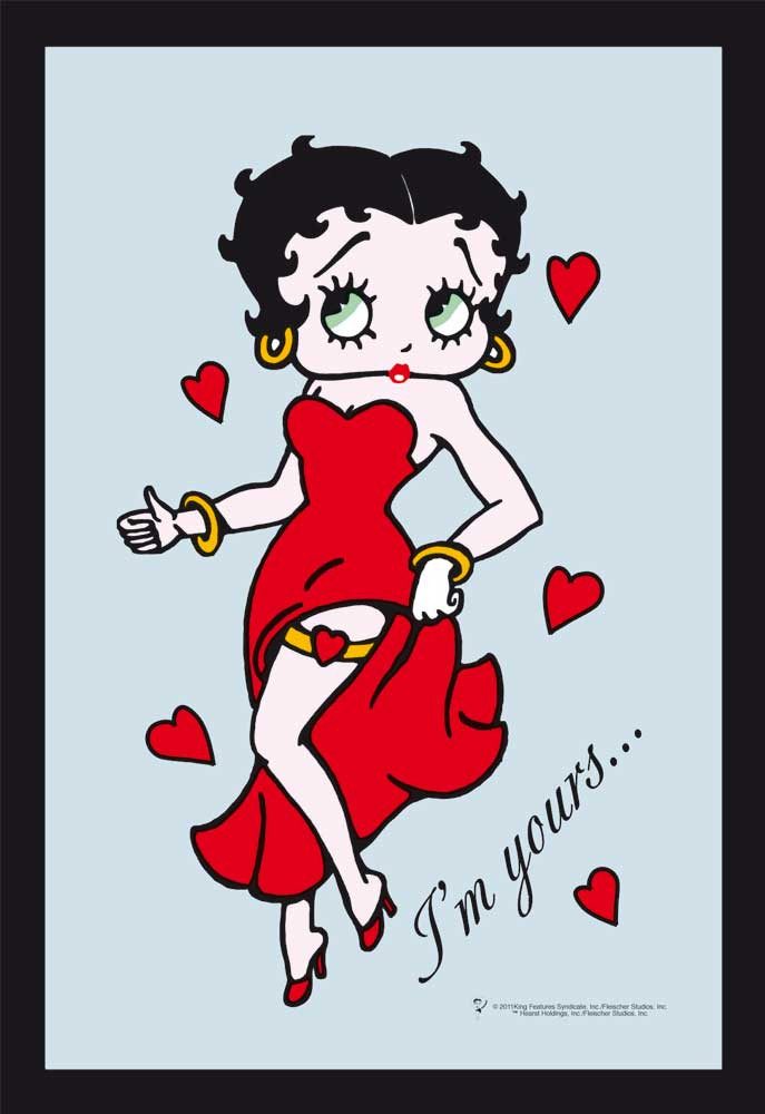 Dekospiegel KS346 Betty Boop - I'm Yours - Bedruckter Spiegel