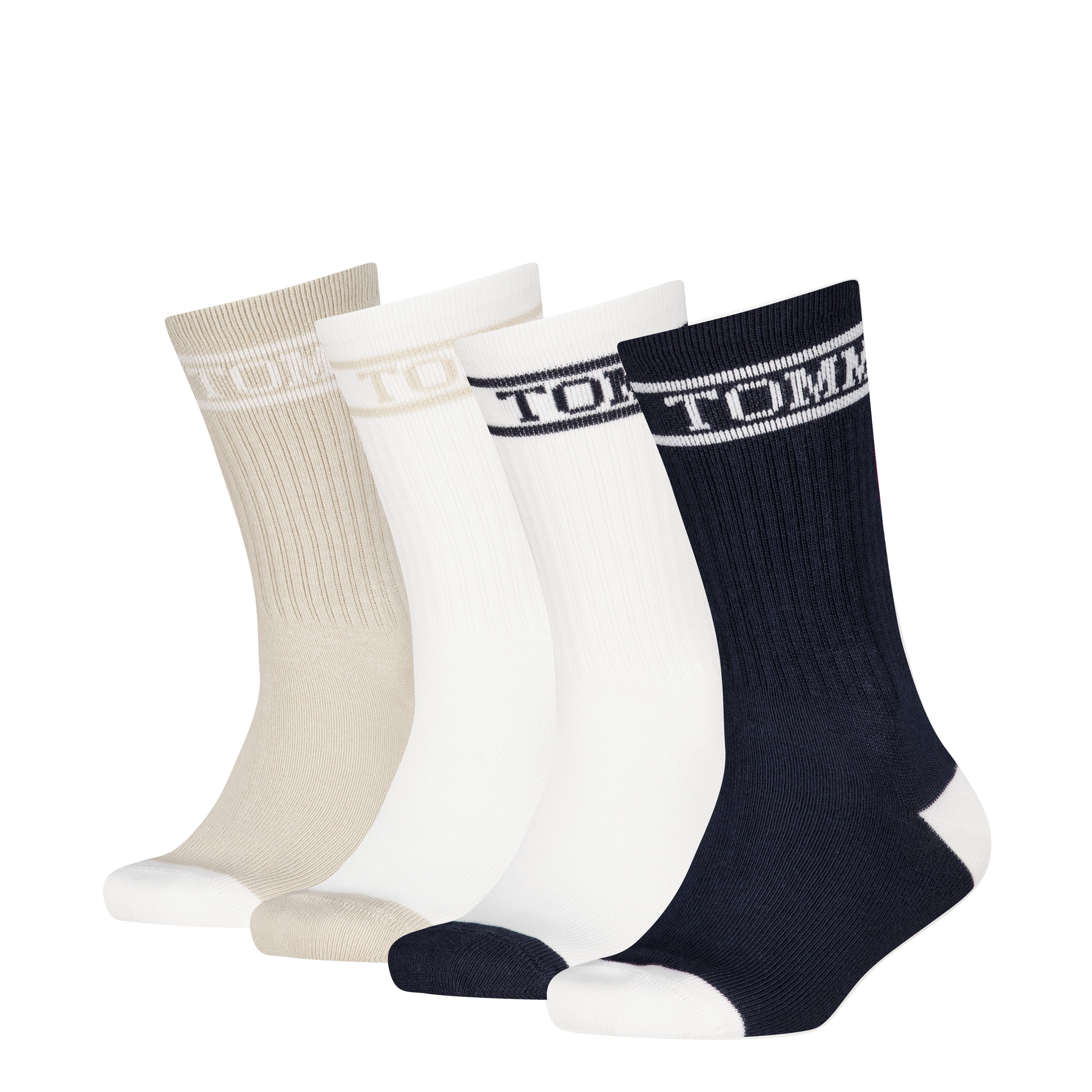 Tommy Hilfiger Socken TH KIDS SOCK 4P SPORT TOMMY ECOM (4 Paar)