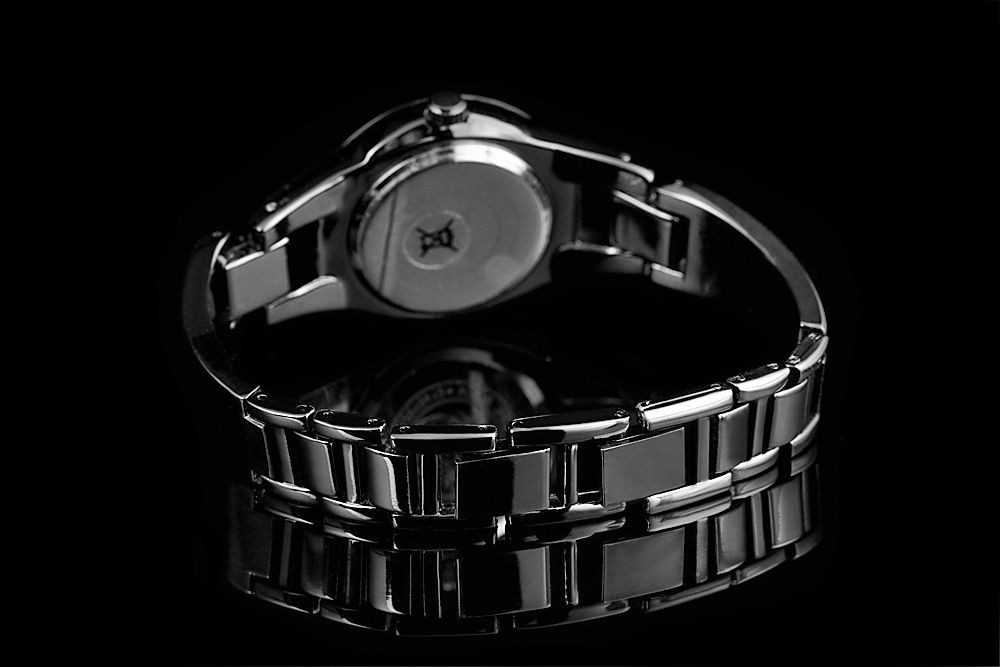 EXCELLANC Quarzuhr Crystal-Besatz