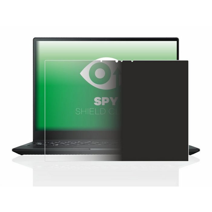 upscreen Blickschutzfolie für Asus Rog Flow X13 2-in-1 Displayschutzfolie Blaulichtfilter Privacy Folie Schutzfolie Sichtschutz klar Anti-Spy