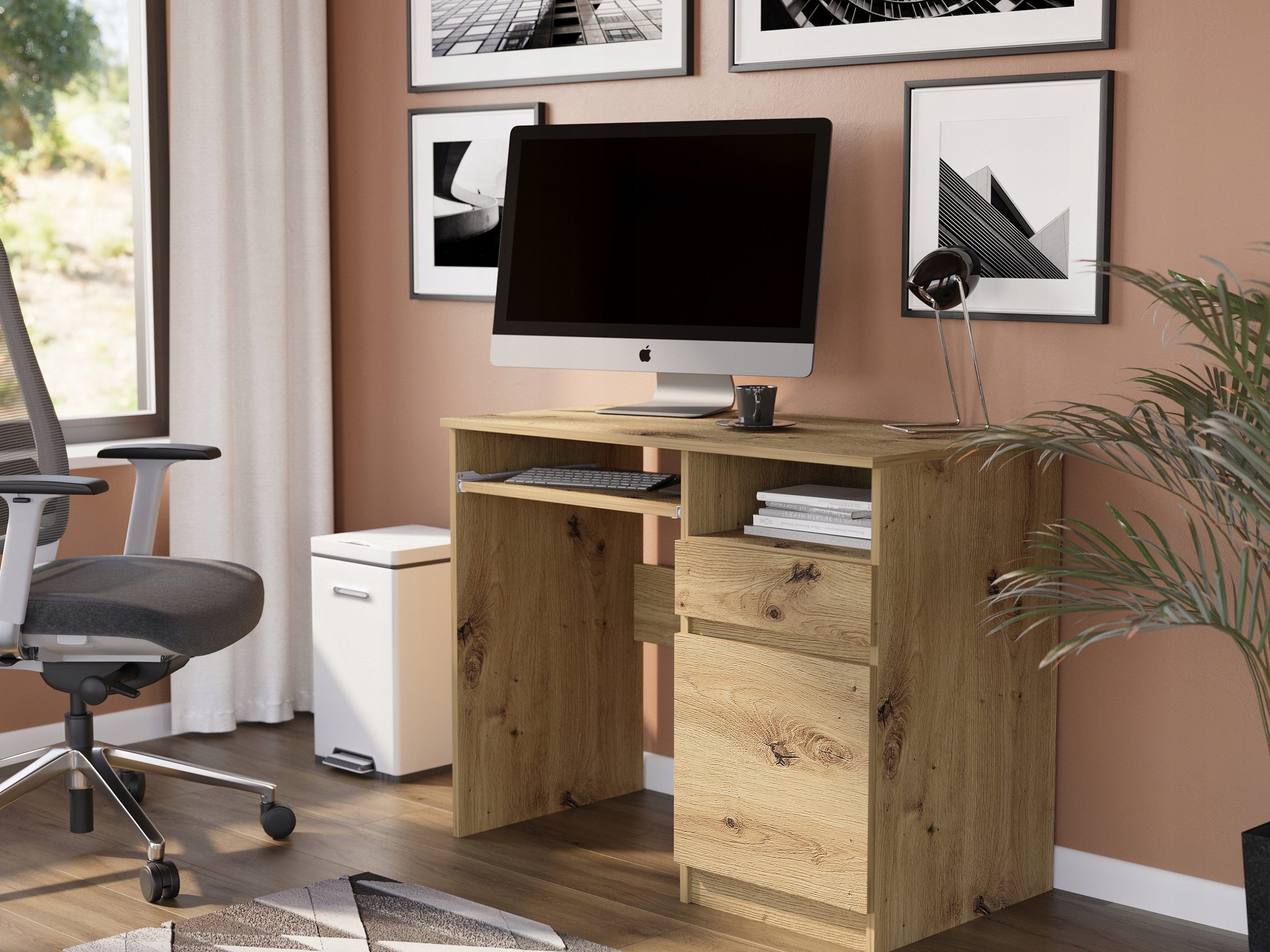 Home Collective Schreibtisch mit 1 Schublade günstig online kaufen