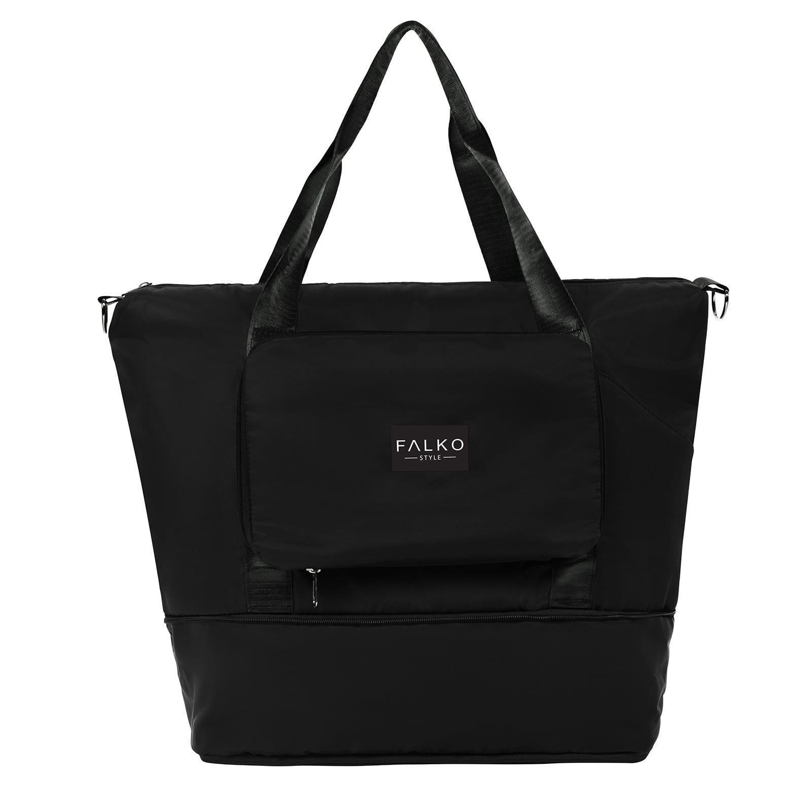 Genius Umhängetasche FALKO Style Falttasche mit Gurt, faltbare 3in1 Reisetasche, Ideal für Reisen, Sport, Shopping und Alltag.