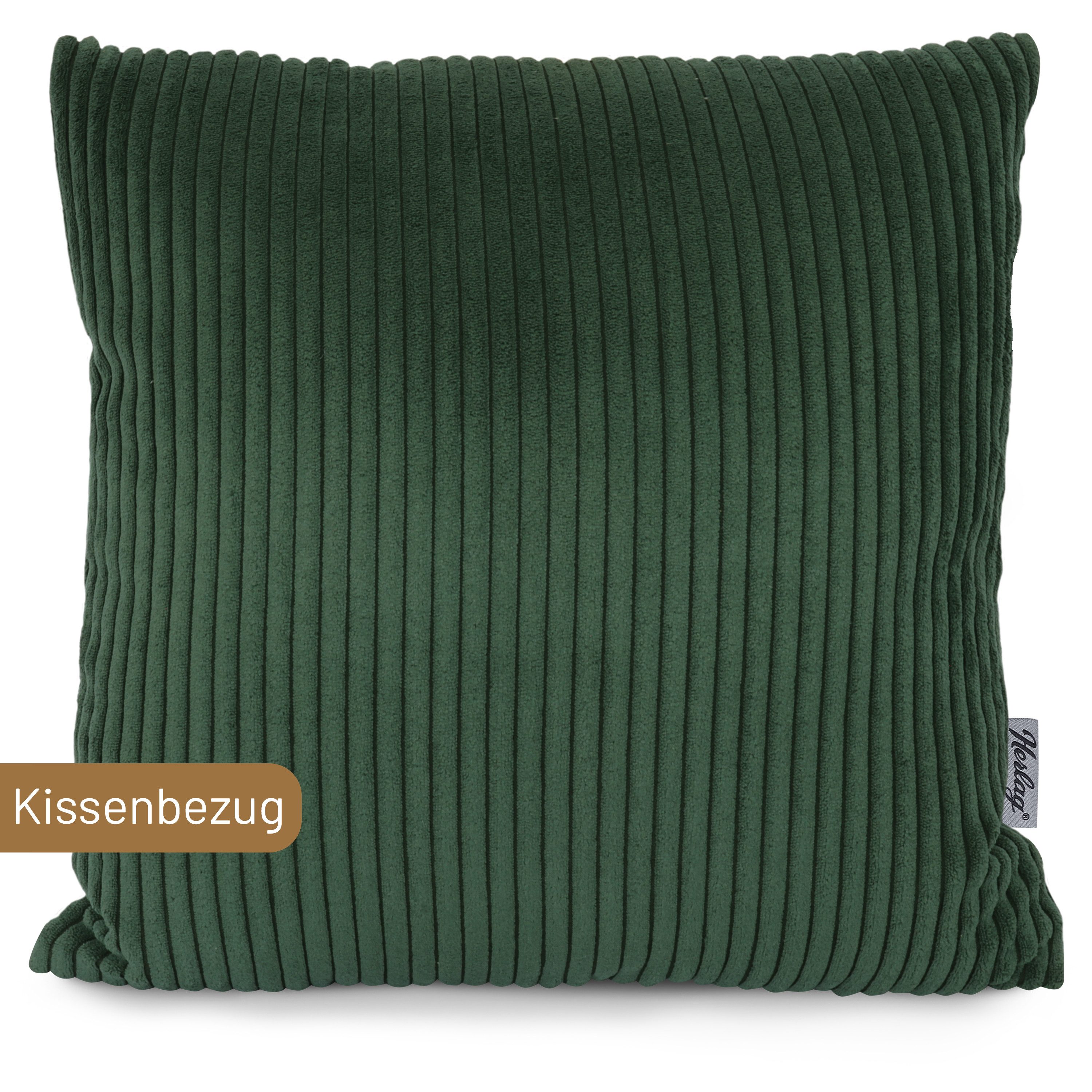 Herlag Kissenhülle ELLA, Kissenbezug, 40x40cm, Cord, Wohnzimmer, Dekokissen günstig online kaufen