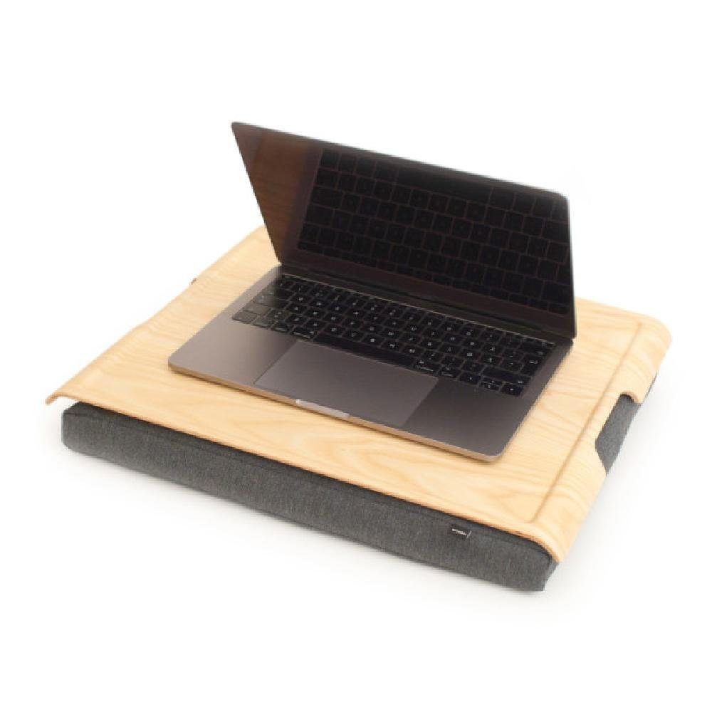 Pepper Salt & Laptop Ash Anti-Slip Wood Tablett Knietablett Bosign Laptray
