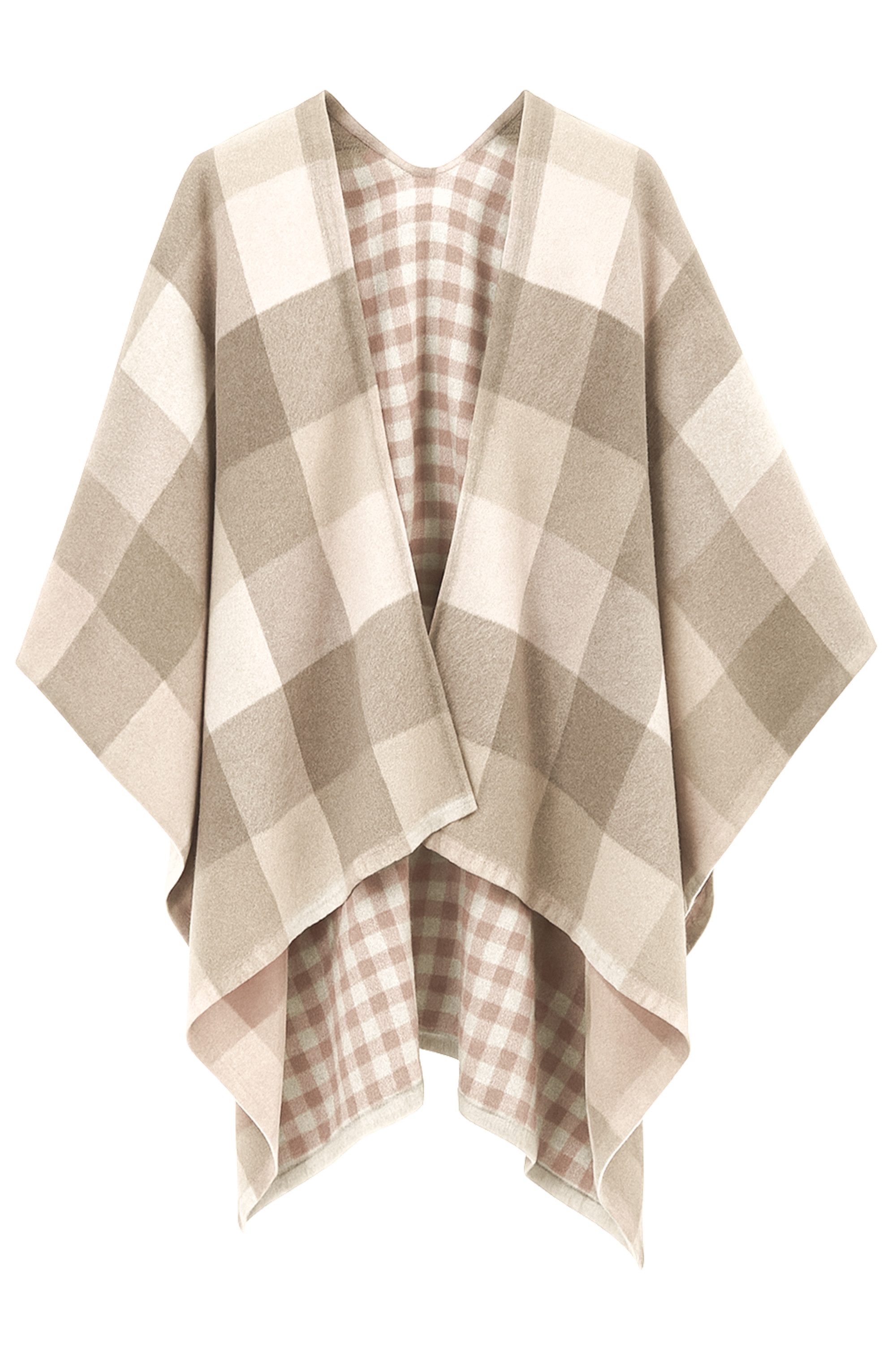 COLLEZIONE ALESSANDRO XXL-Schal Karo, (1-St), kuschelweich, Made in Italy