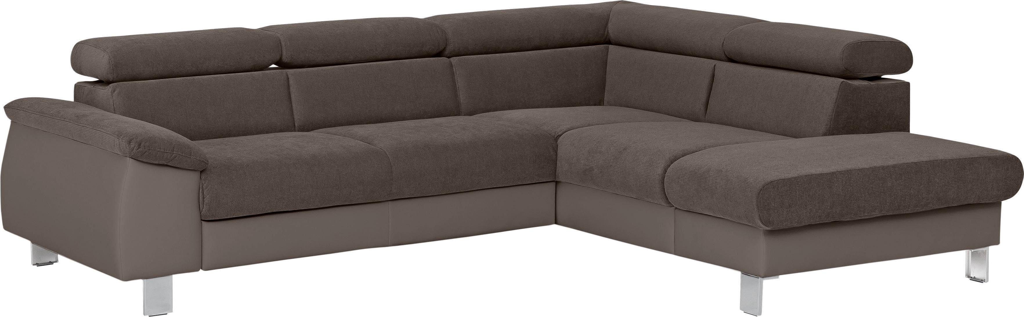 COTTA Polstergarnitur Komaris L-Form, (Set), Set bestehend aus: Ecksofa mit günstig online kaufen