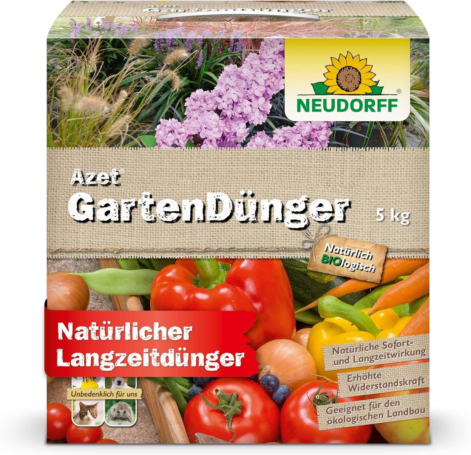 Neudorff Gartendünger Bio Azet GartenDünger 5 günstig online kaufen