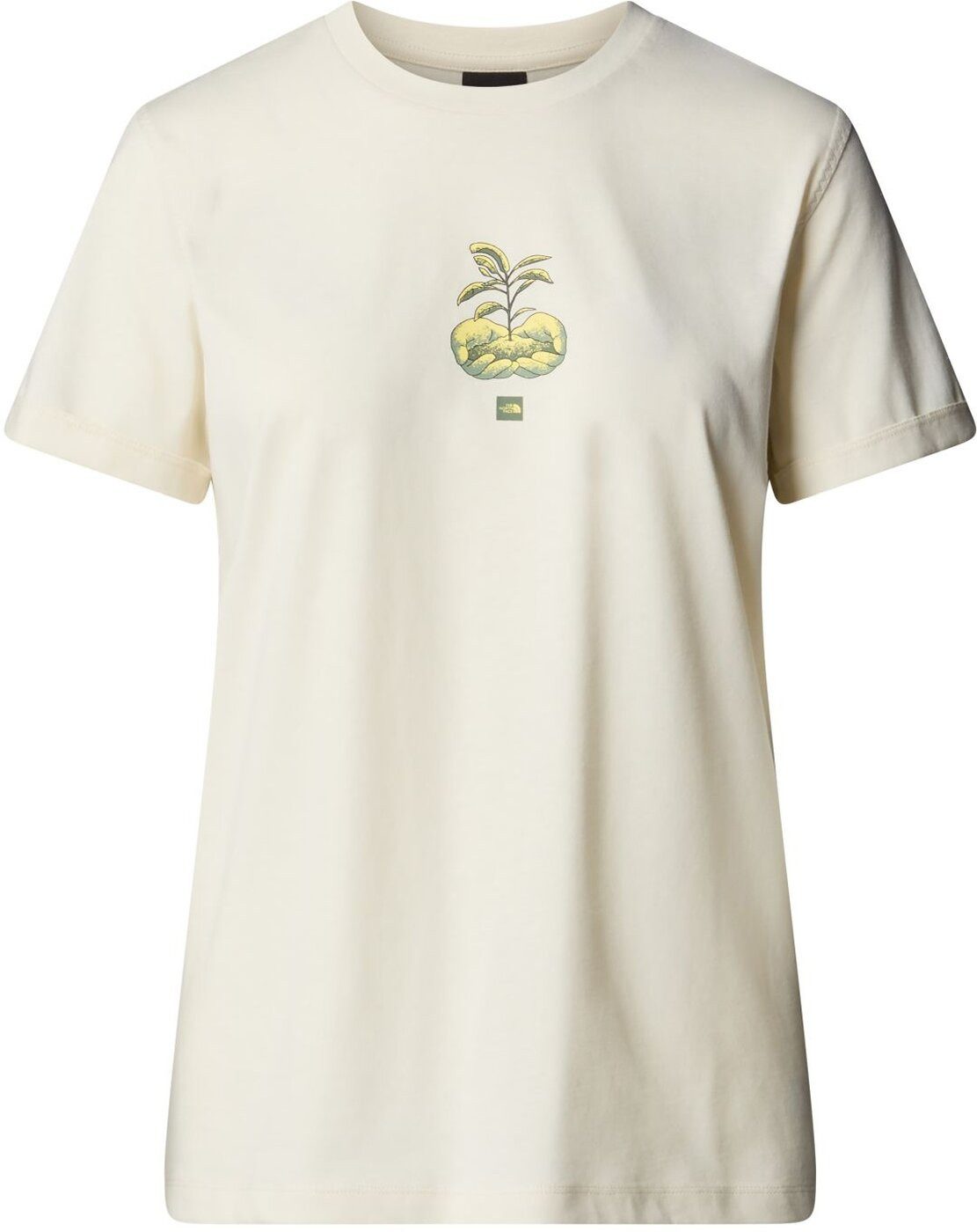The North Face Kurzarmshirt W CONNECT RELAXED SS TEE-GRAPHIC WHITE DUNE