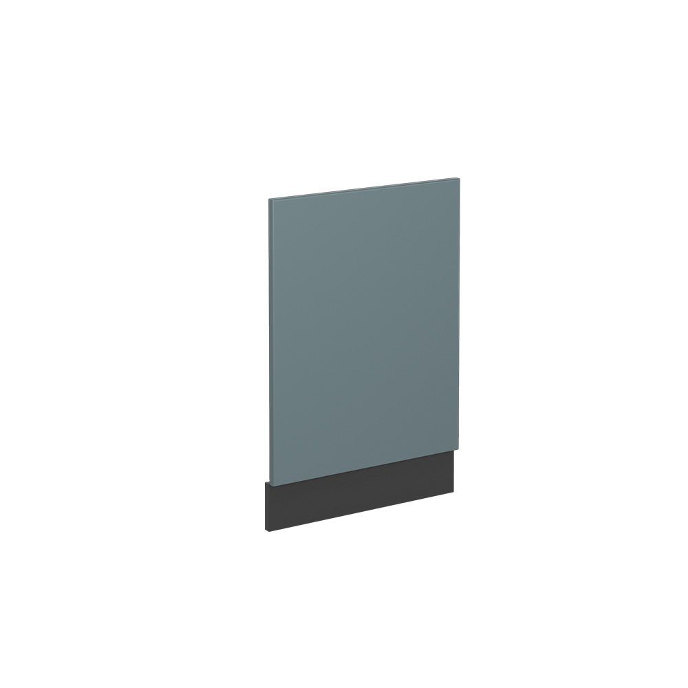 Vicco Blende Geschirrspülblende R-Line Anthrazit Blau Grau 45 cm, Zubehör für teilintegrierte Geschirrspüler