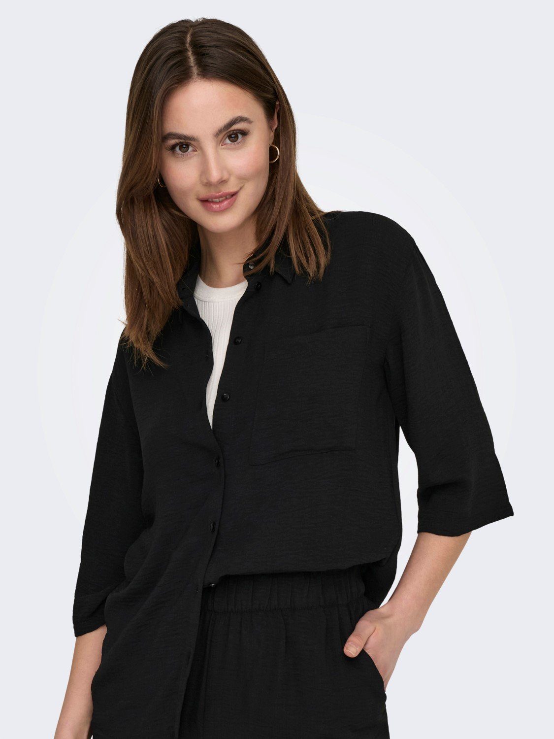 JACQUELINE de YONG Blusenshirt 3/4 Arm günstig online kaufen