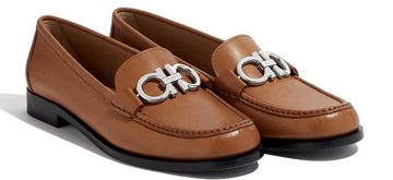 Salvatore Ferragamo SALVATORE FERRAGAMO ROLO GANCINI LOAFERS SLIPPERS HALBSCHUHE SCHUHE SH Sneaker Ballerinas