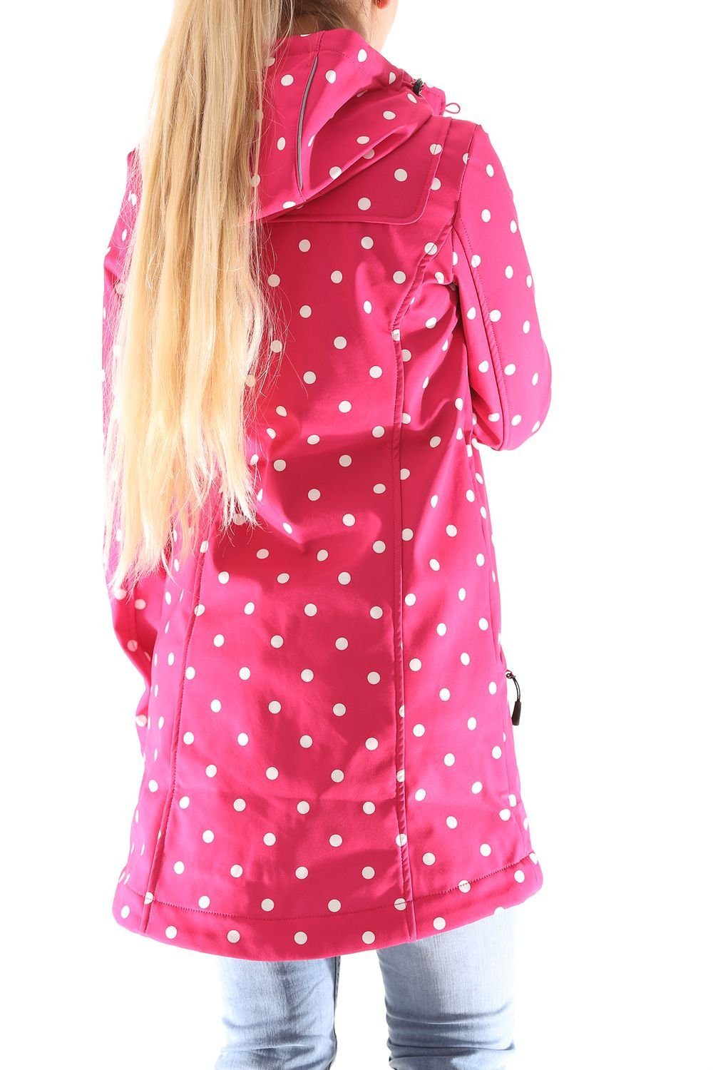 Blutsgeschwister Softshelljacke Blutsgeschwister Wild Weather Long Anorak Damen Jacke Mantel