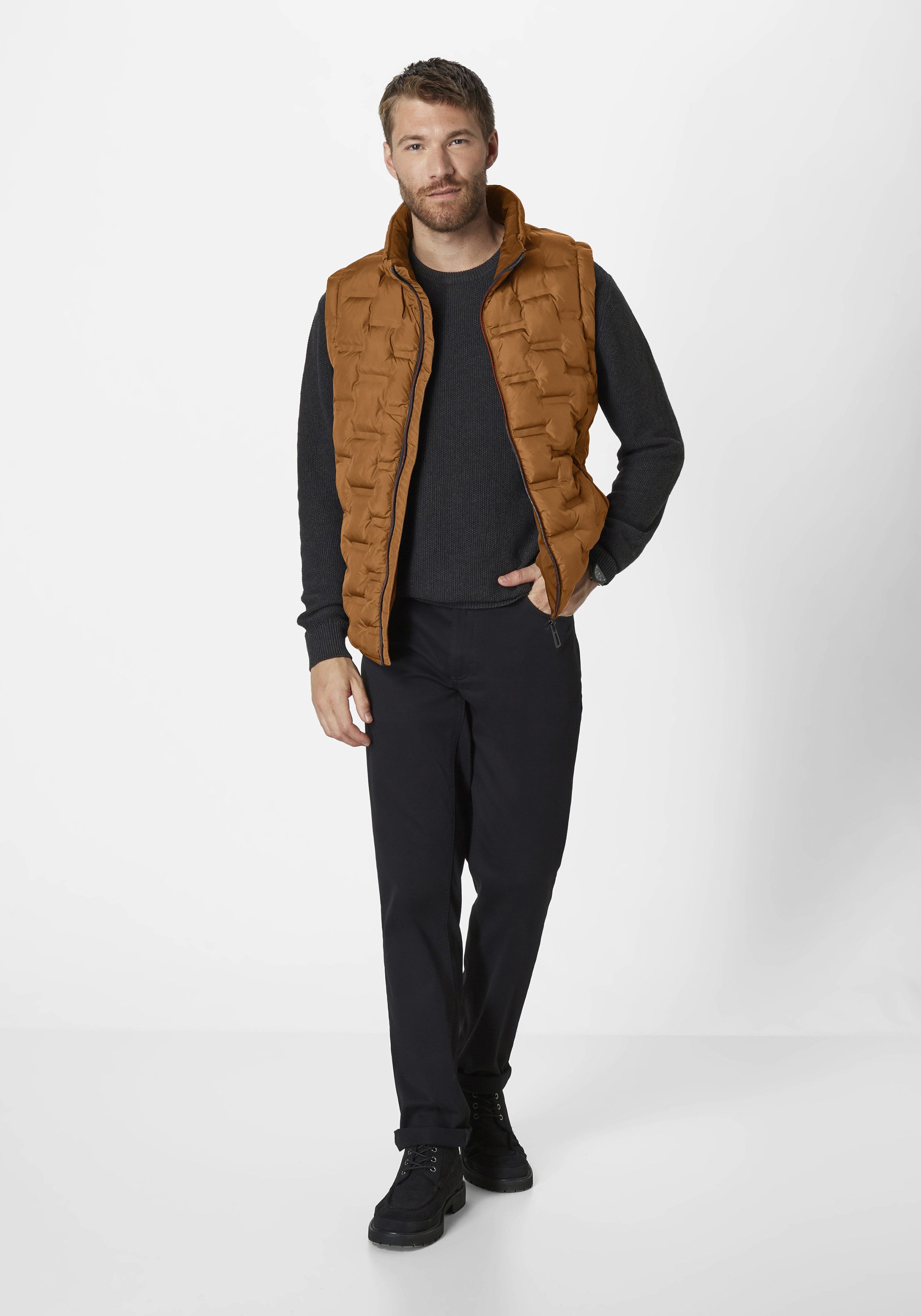 Redpoint Steppweste PERRY Sportive Steppweste mit Reißverschlusstaschen