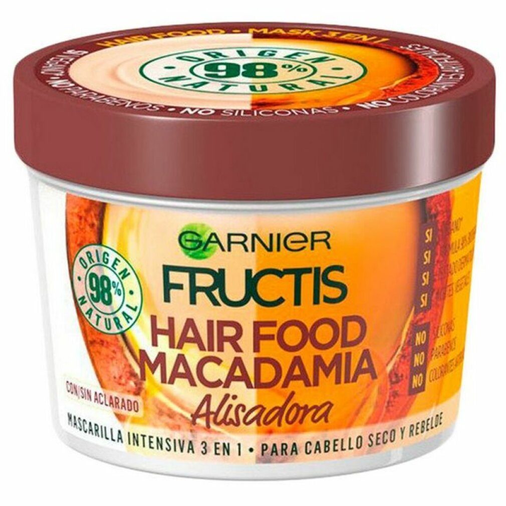 Garnier Fructis Food 390ml Haarkur Mask Smoothing Macadamia GARNIER Hair