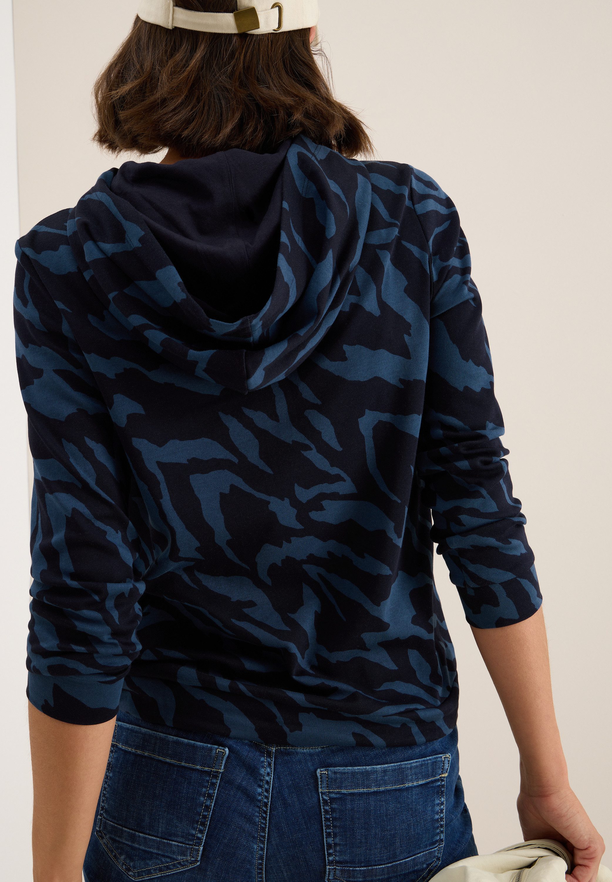 CECIL Sweatshirt mit All-Over Print günstig online kaufen
