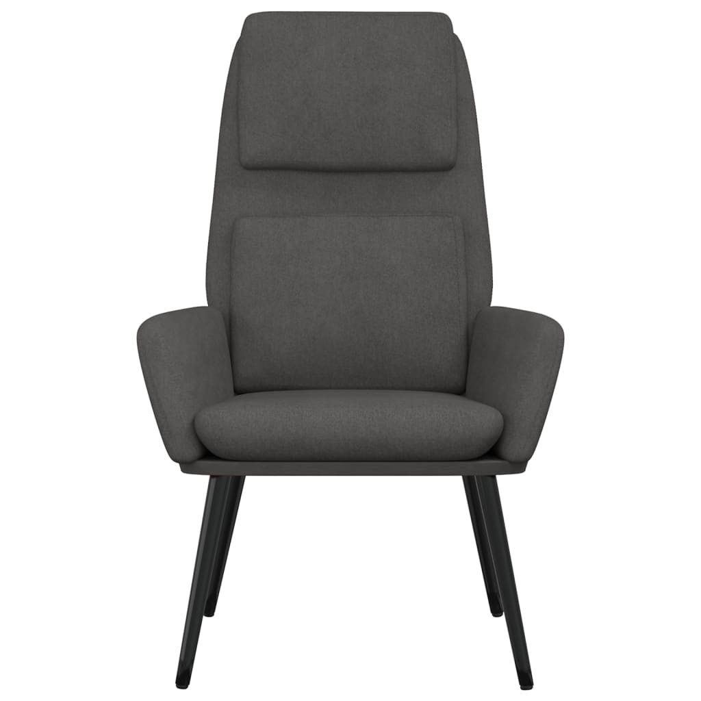 vidaXL Sessel Relaxsessel Dunkelgrau Stoff (1-St) günstig online kaufen