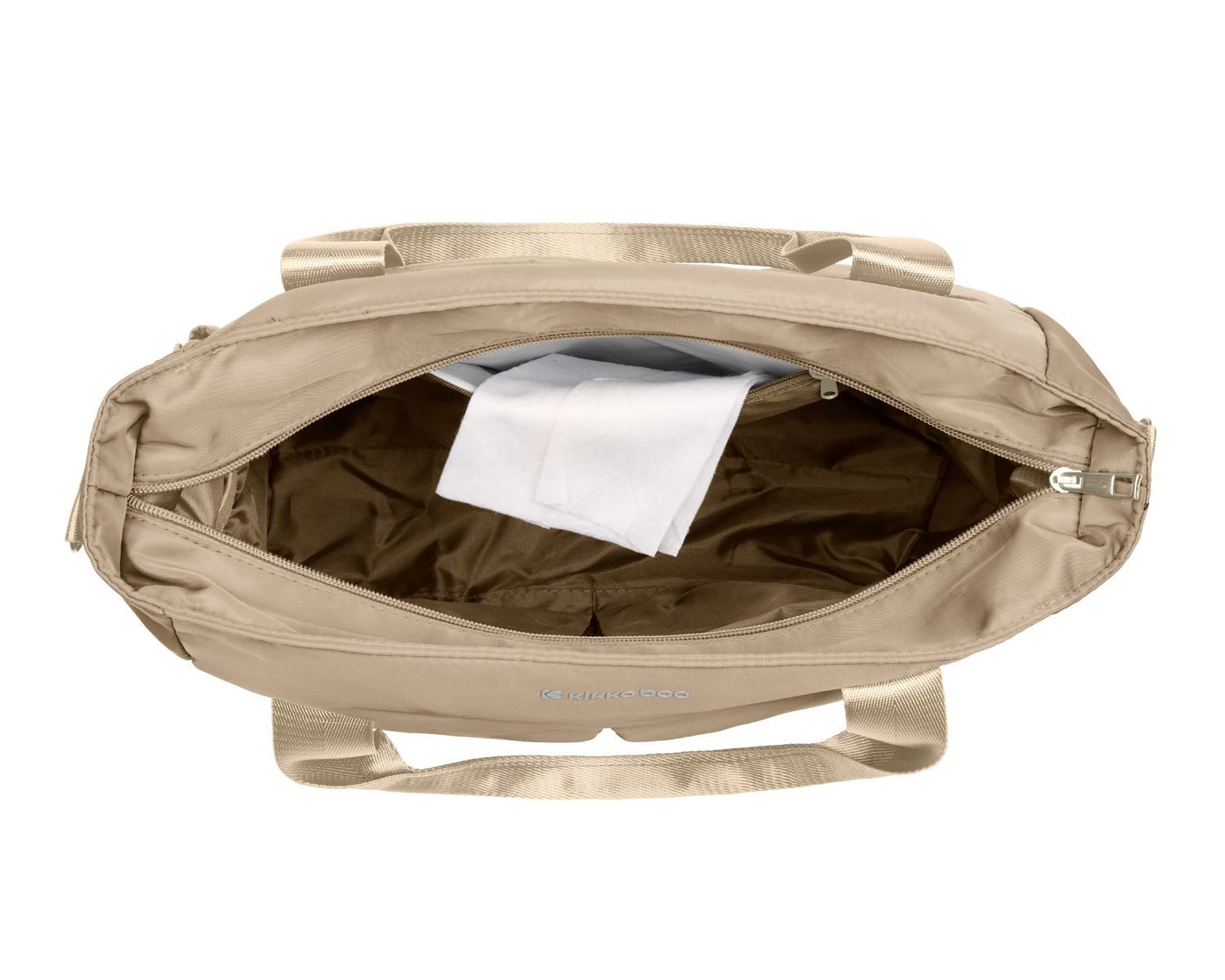 Kikkaboo Wickeltasche Wickeltasche Brielle Clips (1-tlg), zur Befestigung, wasserfest, Schultergurt