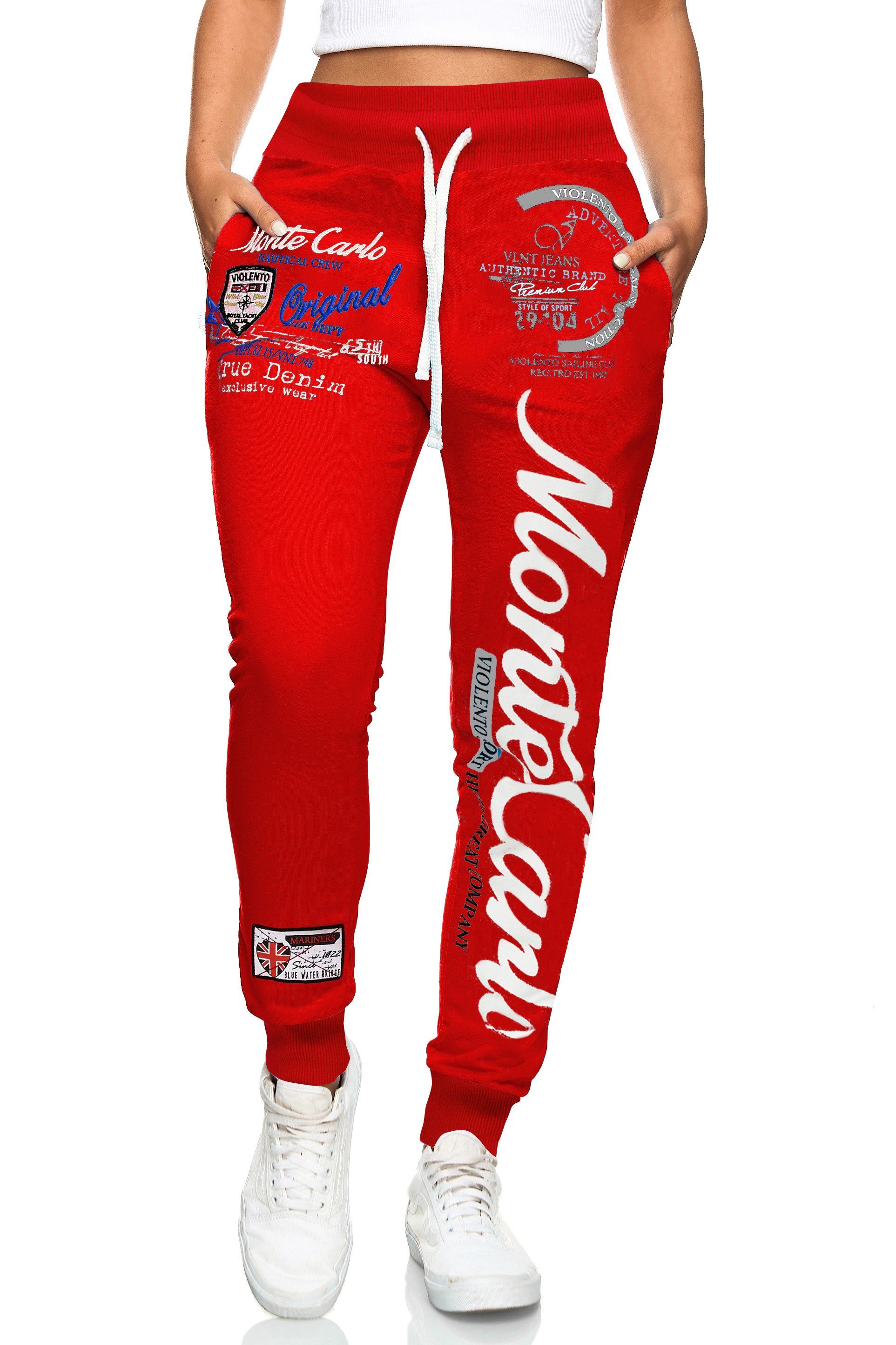 L.gonline Jogginghose (Sweatpants, 1-tlg., im modischem Design) günstig online kaufen