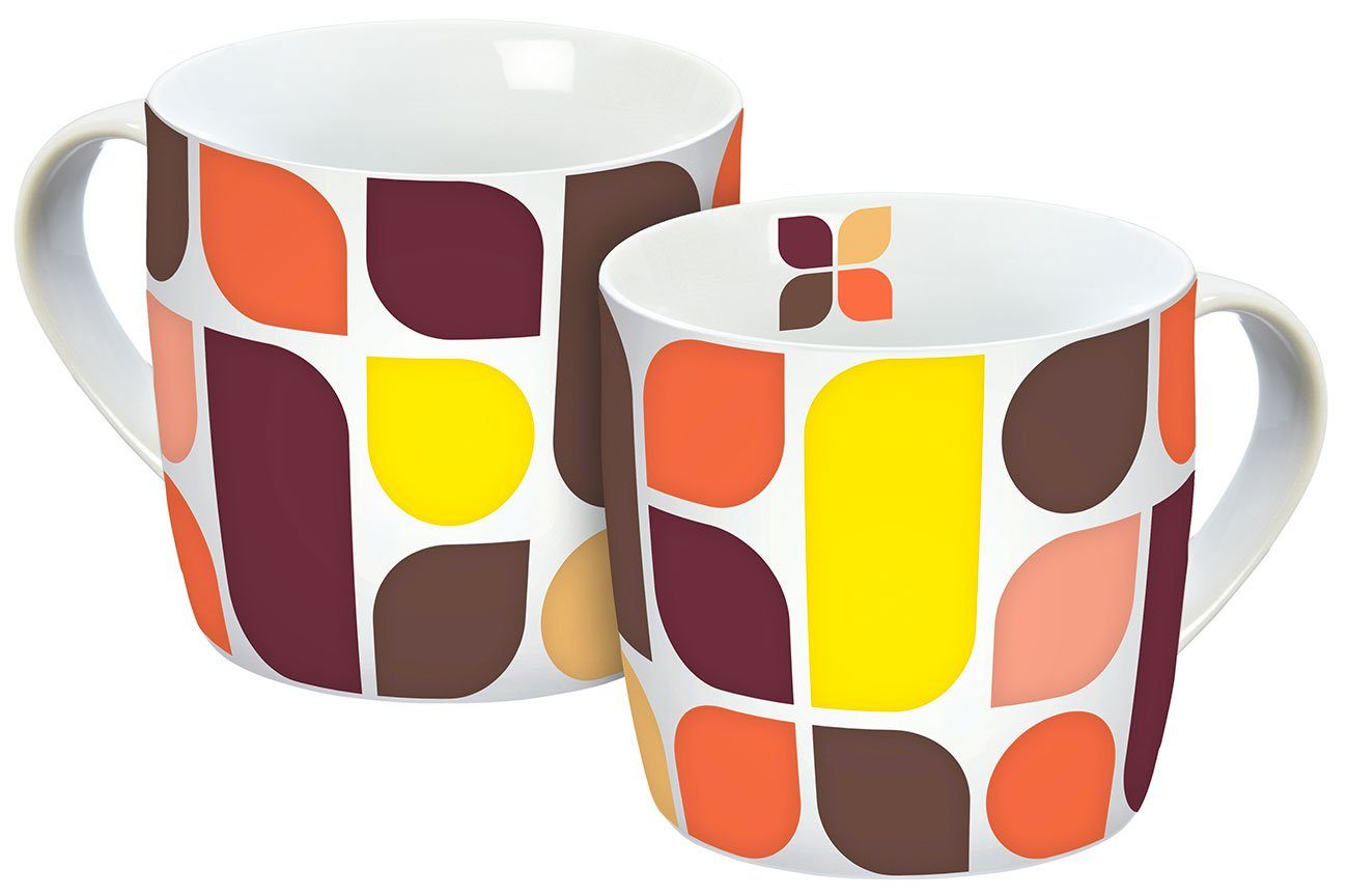 Tasse Retro Muster