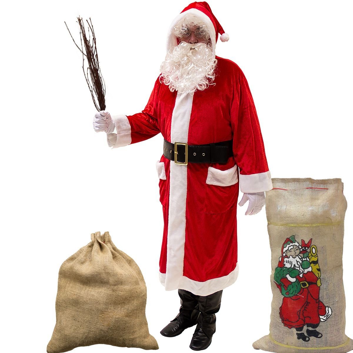Orlob Kostüm »Weihnachtsmann für Erwachsene«, inklusive 7-teiliges Zubehör  online kaufen | OTTO