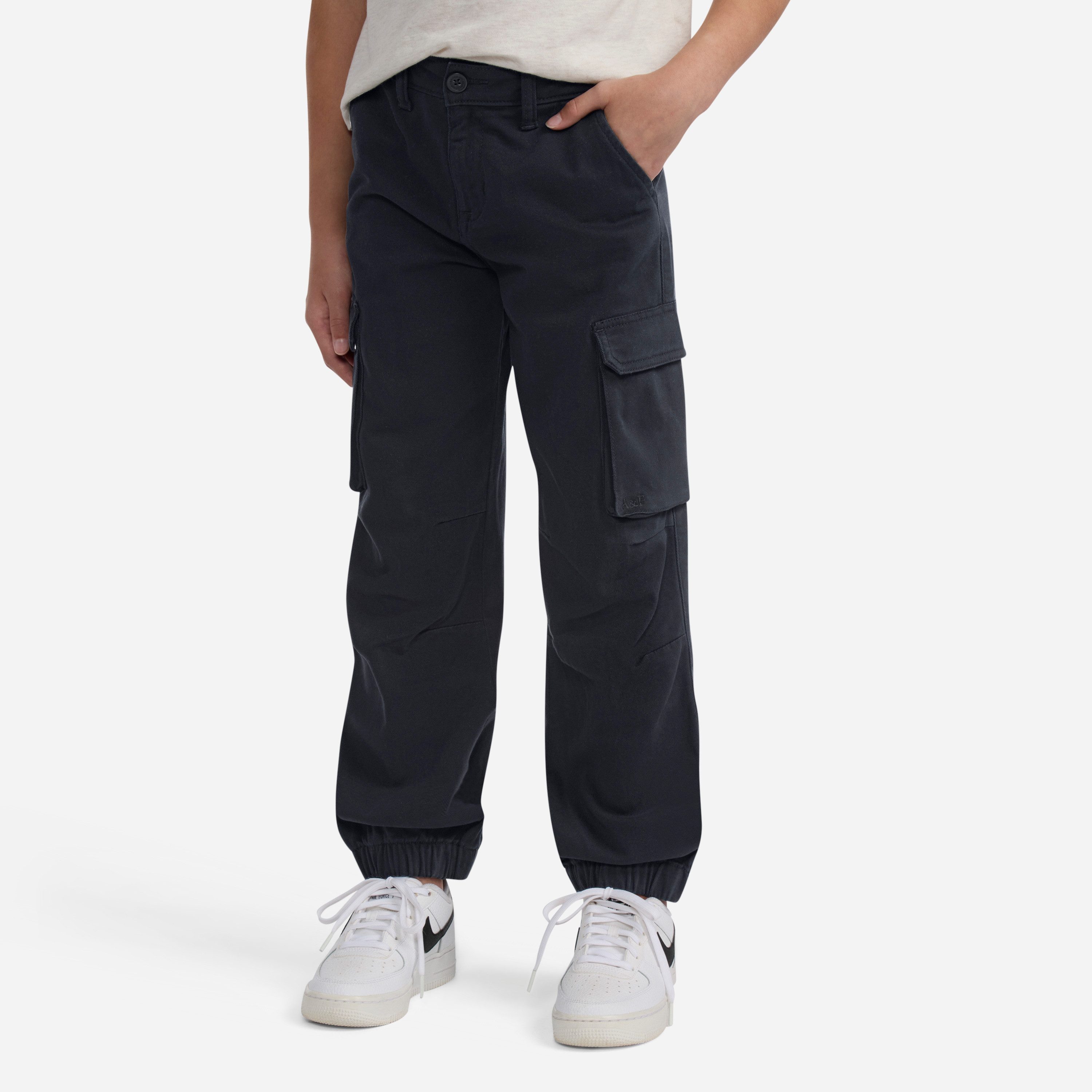Abercrombie Kids Cargohose CARGO JOGGER Gummizug am Beinabschluss