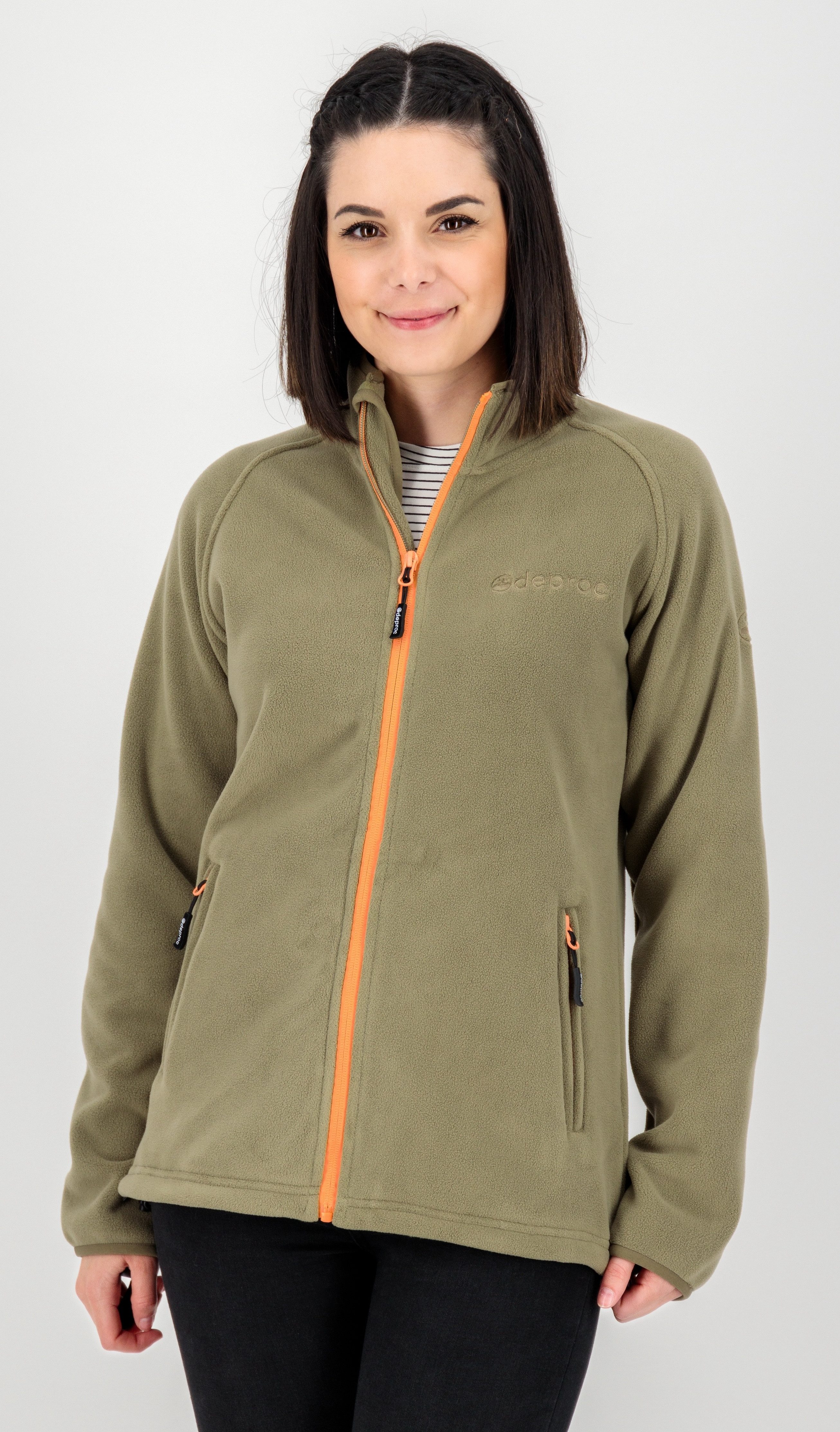 Strickfleecejacke WAWA BAY OS Polarfleece, Fleece, Wohlfühljacke