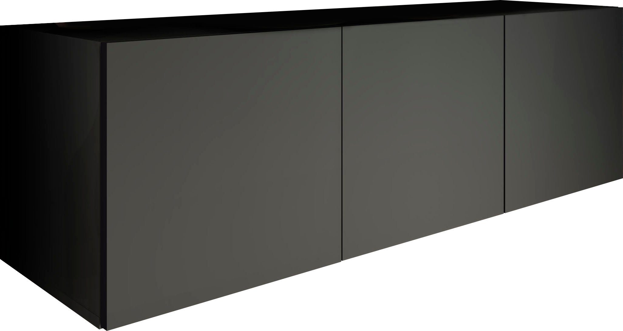 borchardt Möbel Lowboard Vaasa, Konsole, Hängeschrank mit 3 Türen, Breite 114 cm, nur hängend