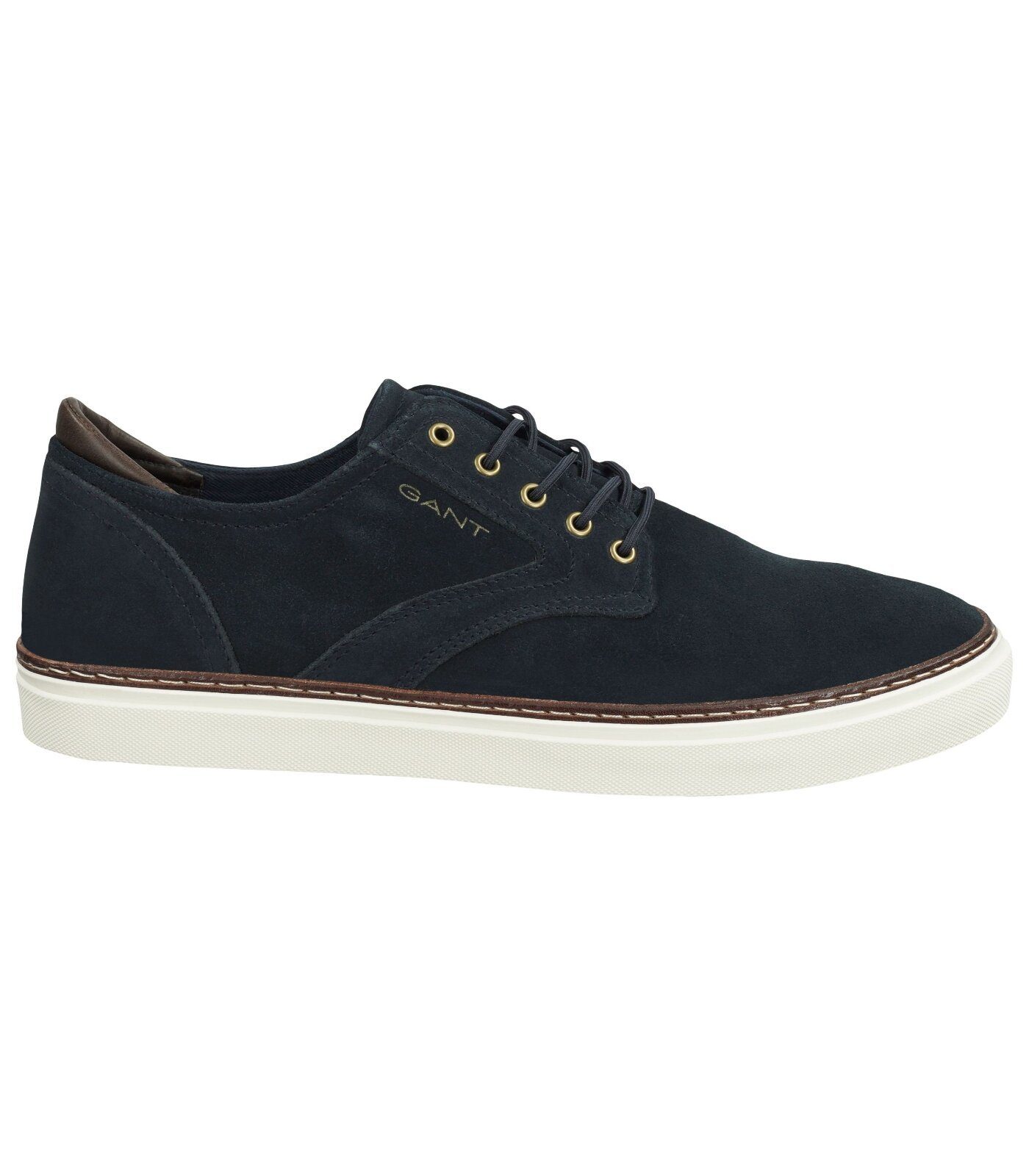 Leder Gant Sneaker Sneaker Marine