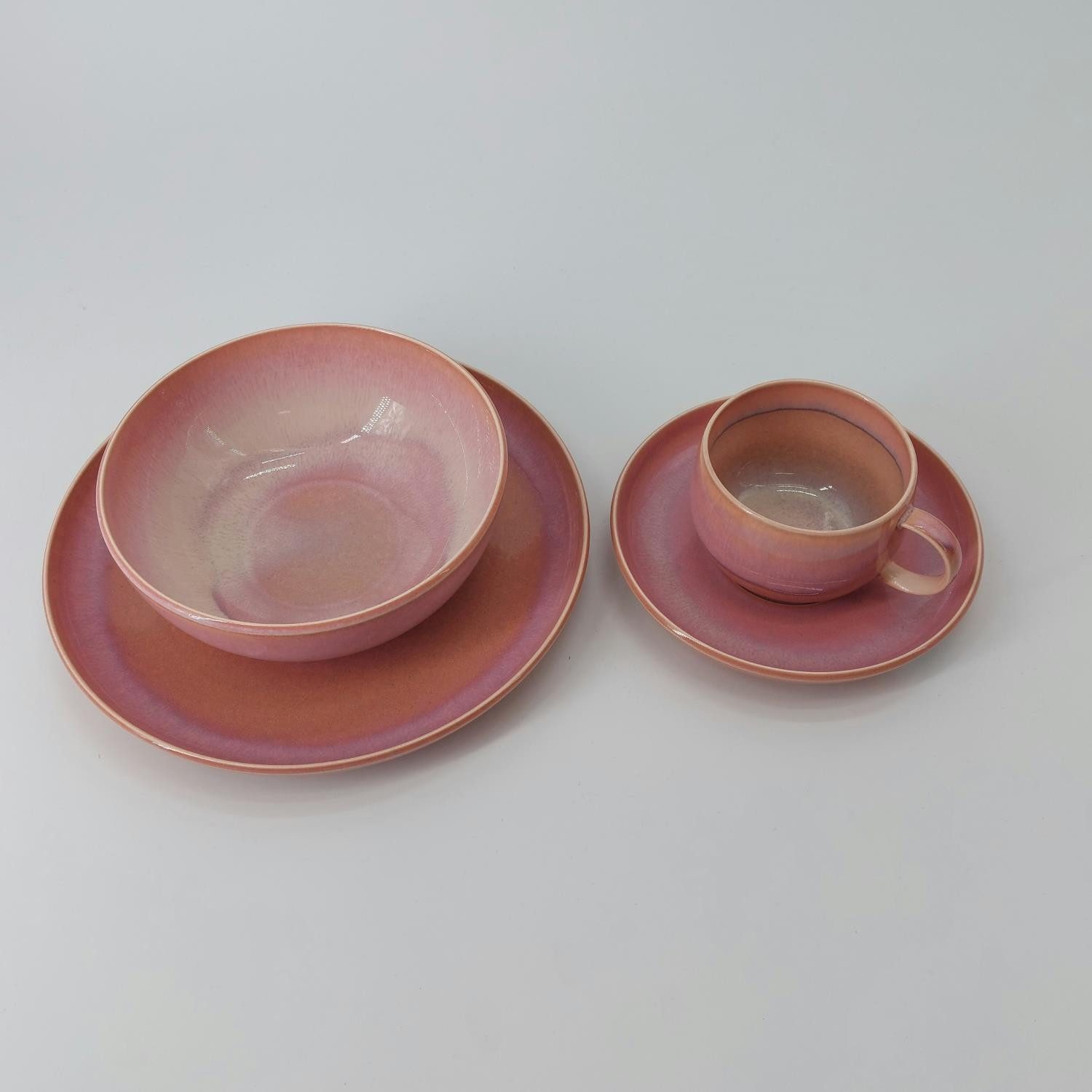 Villeroy & Boch Frühstücks-Geschirrset Perlemor Coral