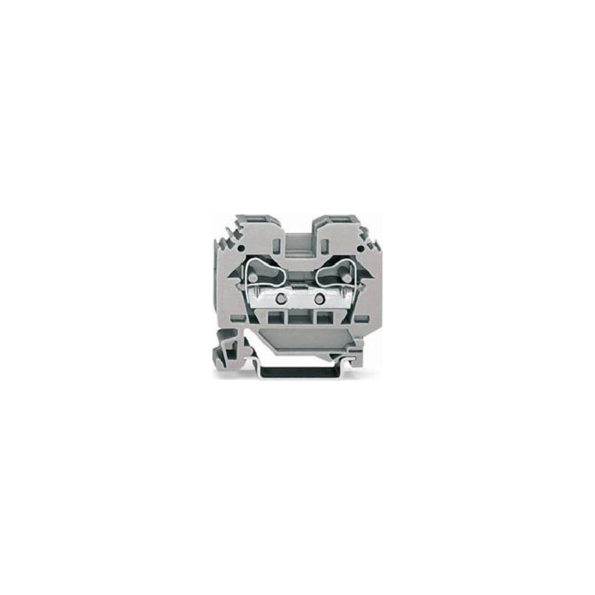 WAGO Crimpzange WAGO GmbH& Co. KG Durchgangsklemme 0,2-10mmq grau 284-101