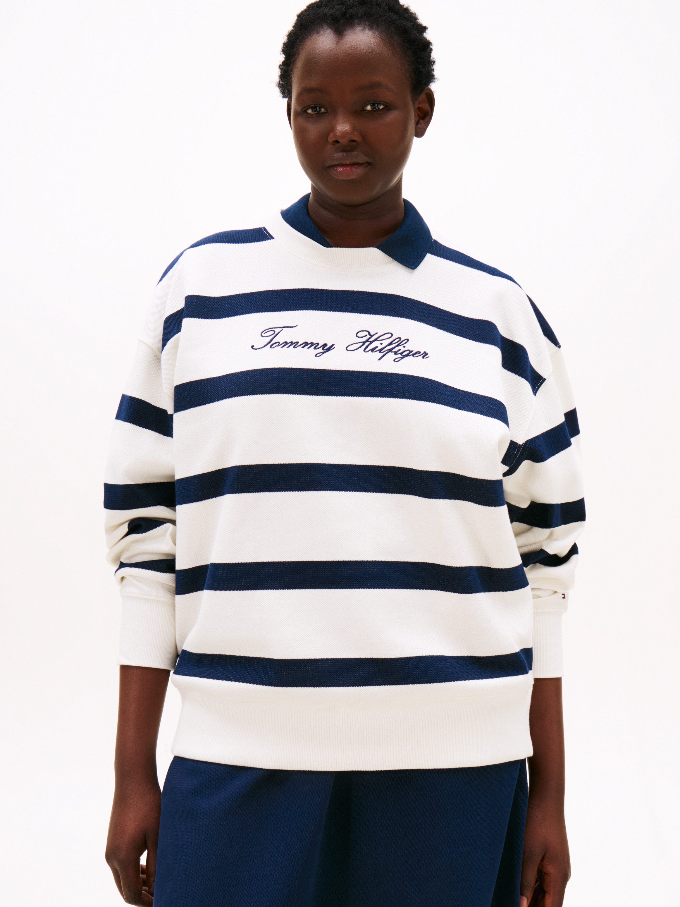 Tommy Hilfiger Curve Sweatshirt CRV SCRIPT günstig online kaufen