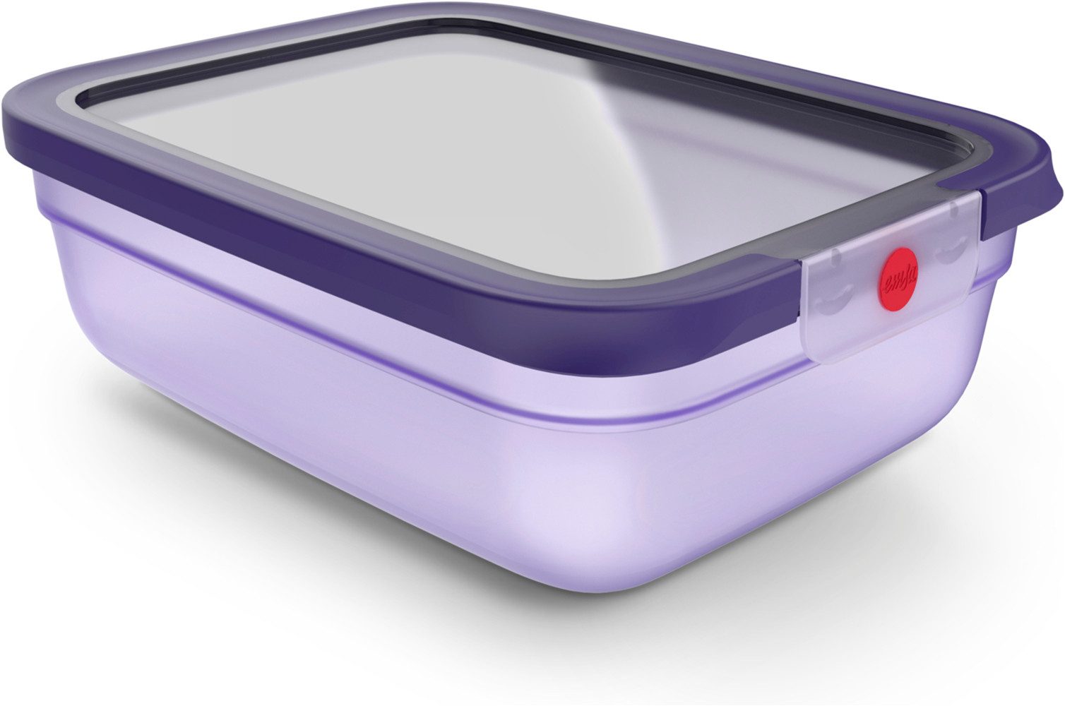 Emsa Frischhaltedose oneClick, Polyprophylen (PP), (1-tlg), verschlossen mit nur 1 x Klick, 100% dicht, made in Germany