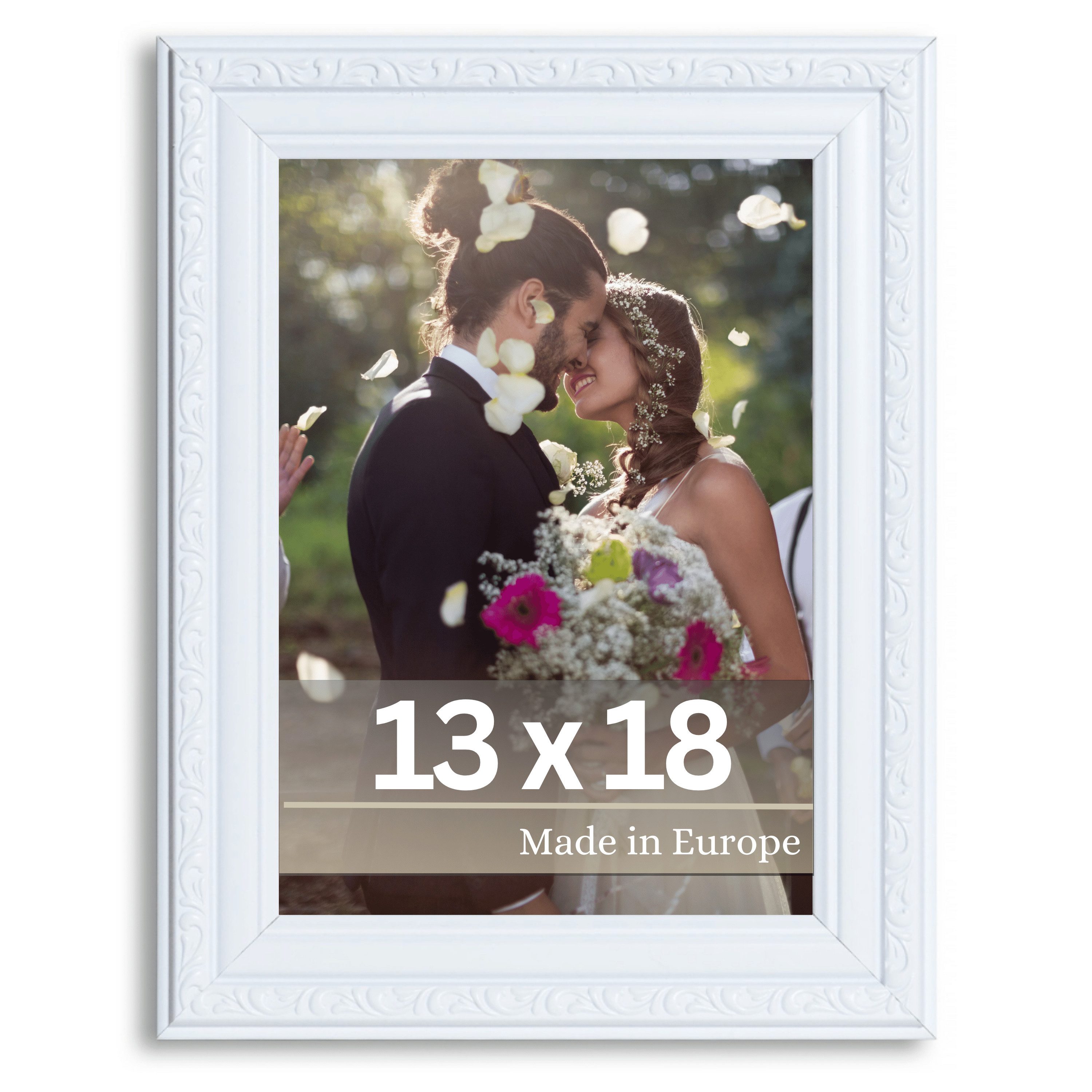 Victor (Zenith) Bilderrahmen Chagall, Antiker Bilderrahmen Weiß 13x18 cm, B günstig online kaufen