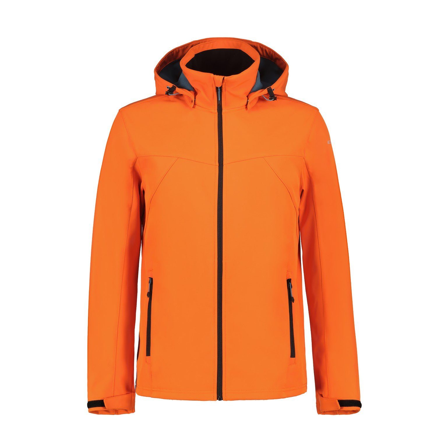 Kapuze für Orange Icepeak mit Herren Softshelljacke Brimfield